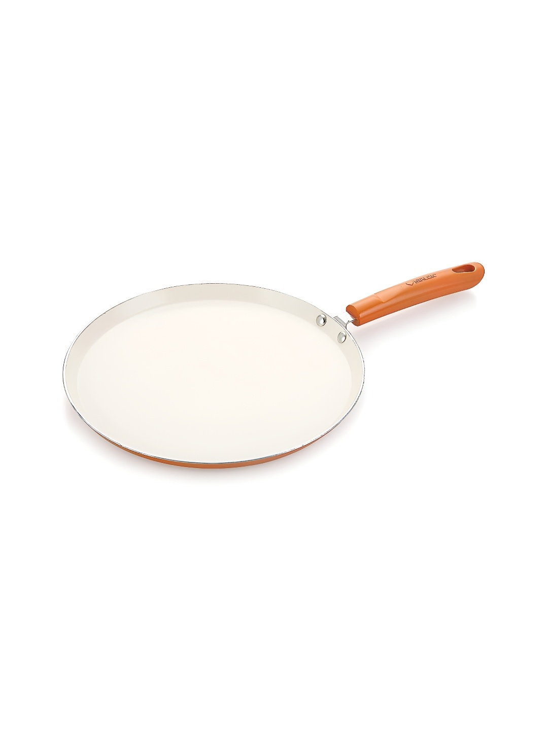 

NIRLON Orange Aluminium Dishwasher Safe Tawa