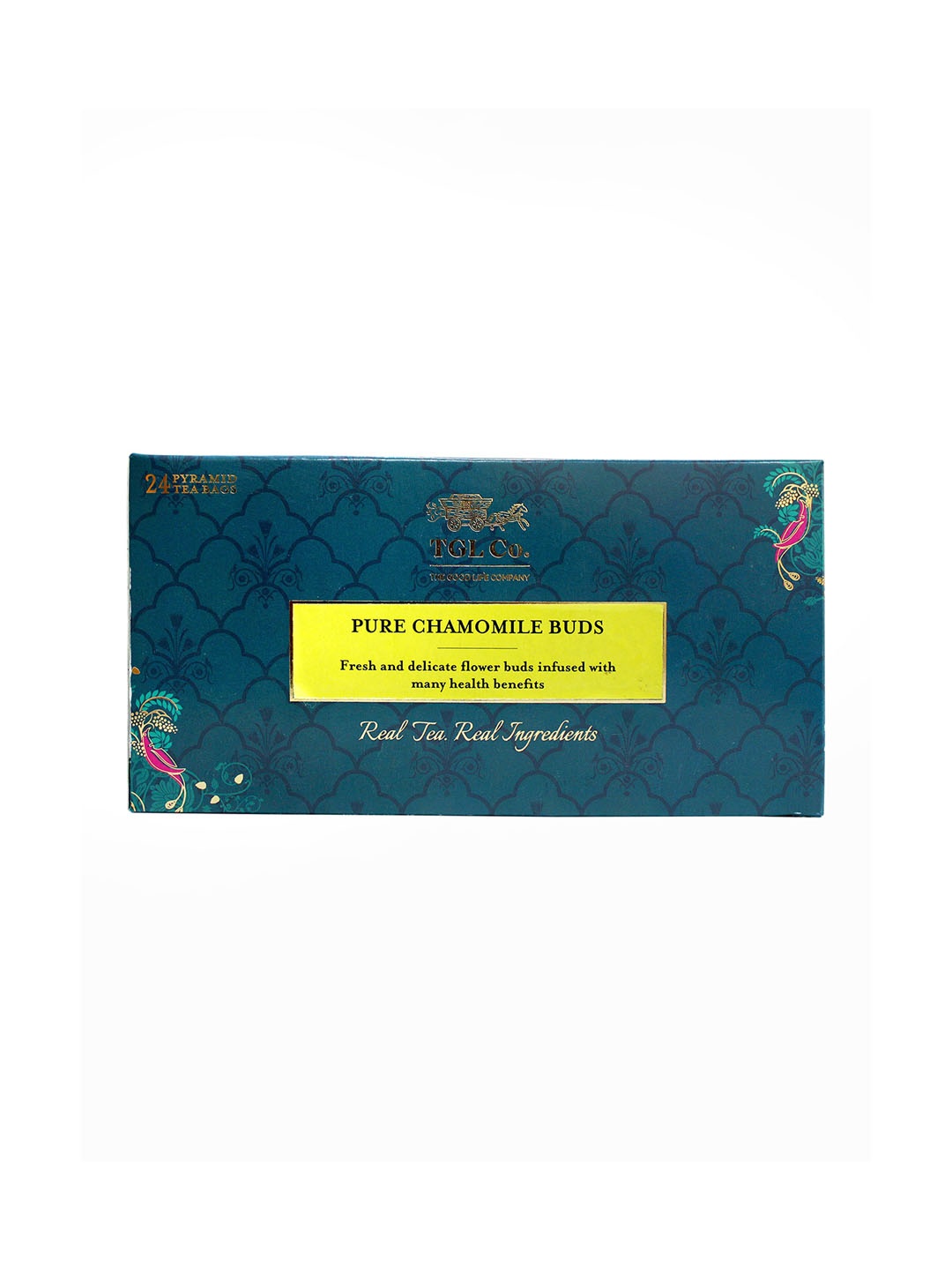 

TGL Co. Chamomile Bud 24 Tea Bags Box, Blue