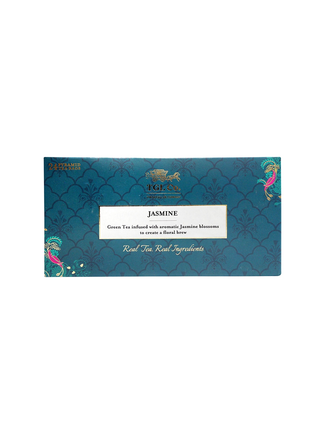 

TGL Co. Jasmine Anti Oxidant Energy Boost Green Tea -24 Bags Box, Blue