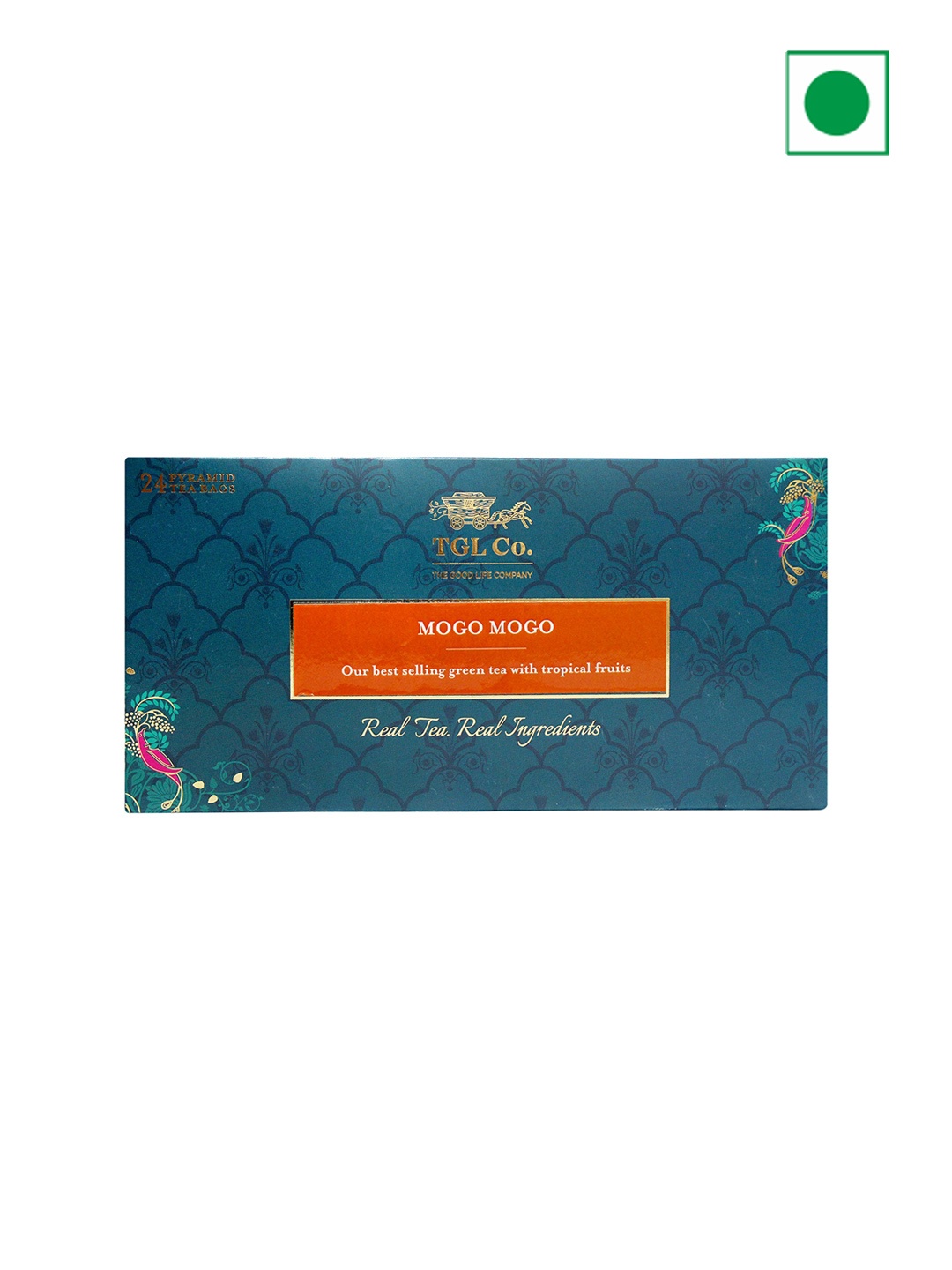 

TGL Co. Mogo Mogo 24 Tea Bags Box, Blue