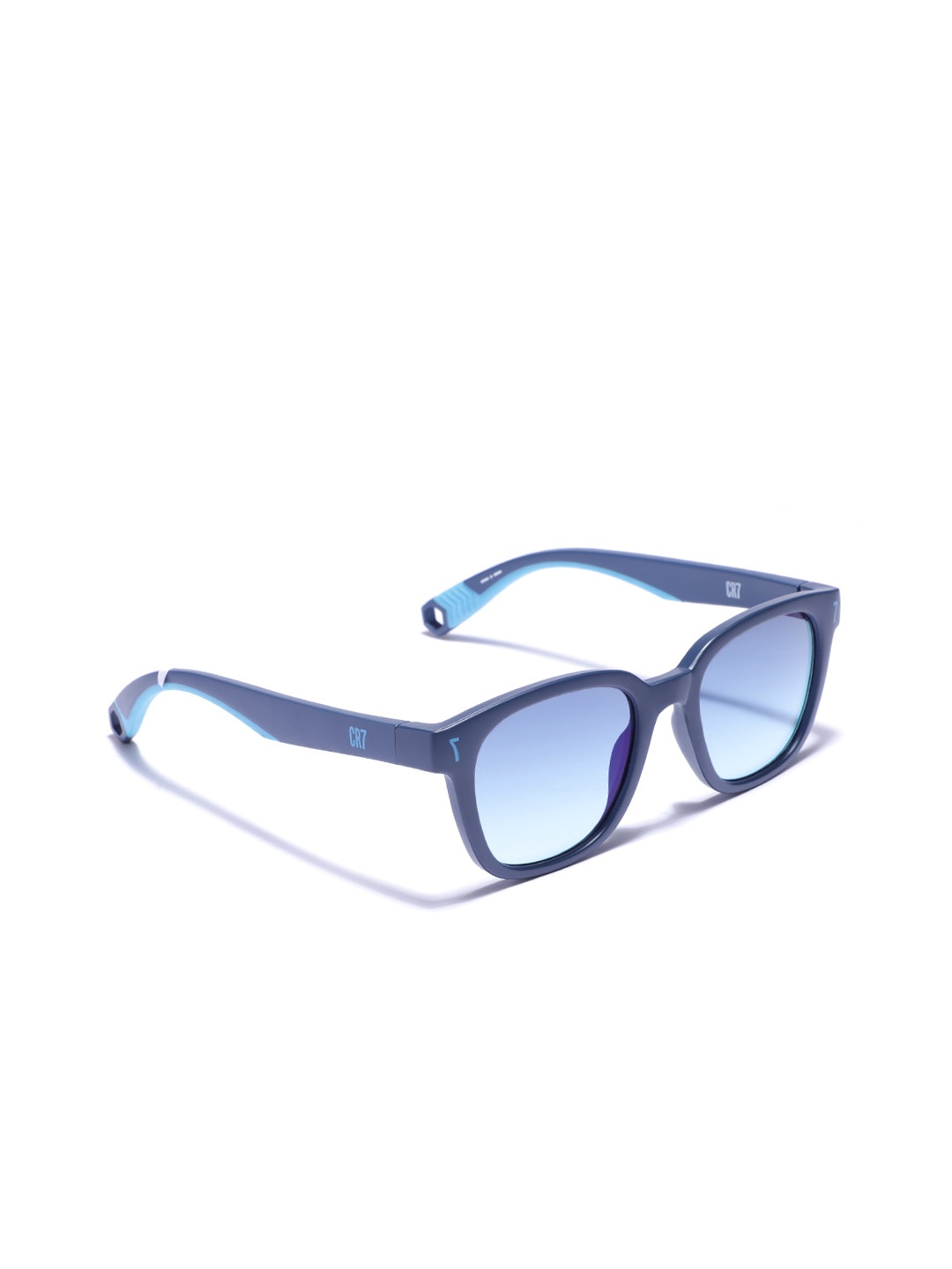 

CR7 Men Rectangle Sunglasses with UV Protected Lens CR7001S.021.027, Blue