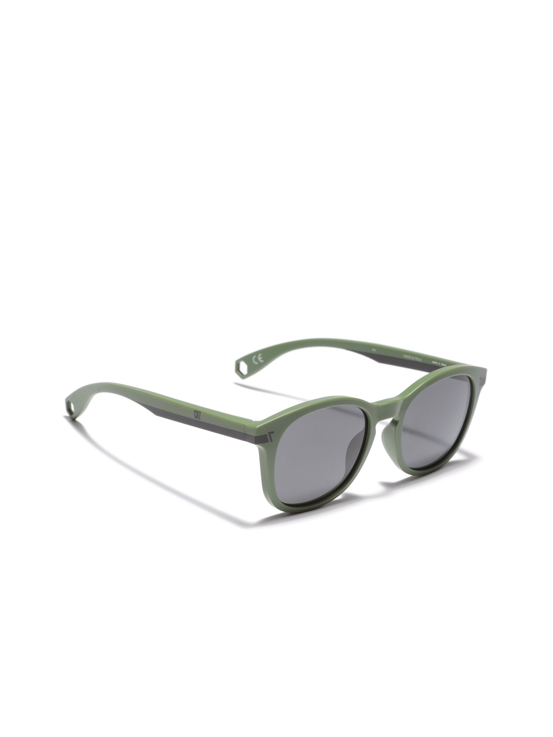 

CR7 Unisex Oval Sunglasses with UV Protected Lens MVP002.030.000, Black