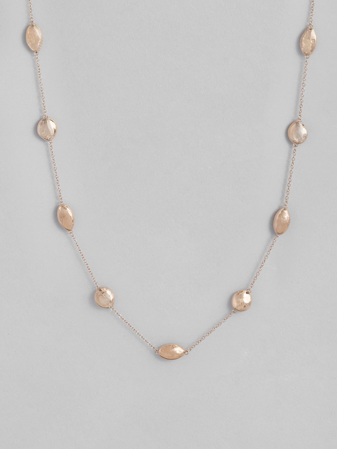 

Calvin Klein Moref Brass-Plated Necklace, Rose gold