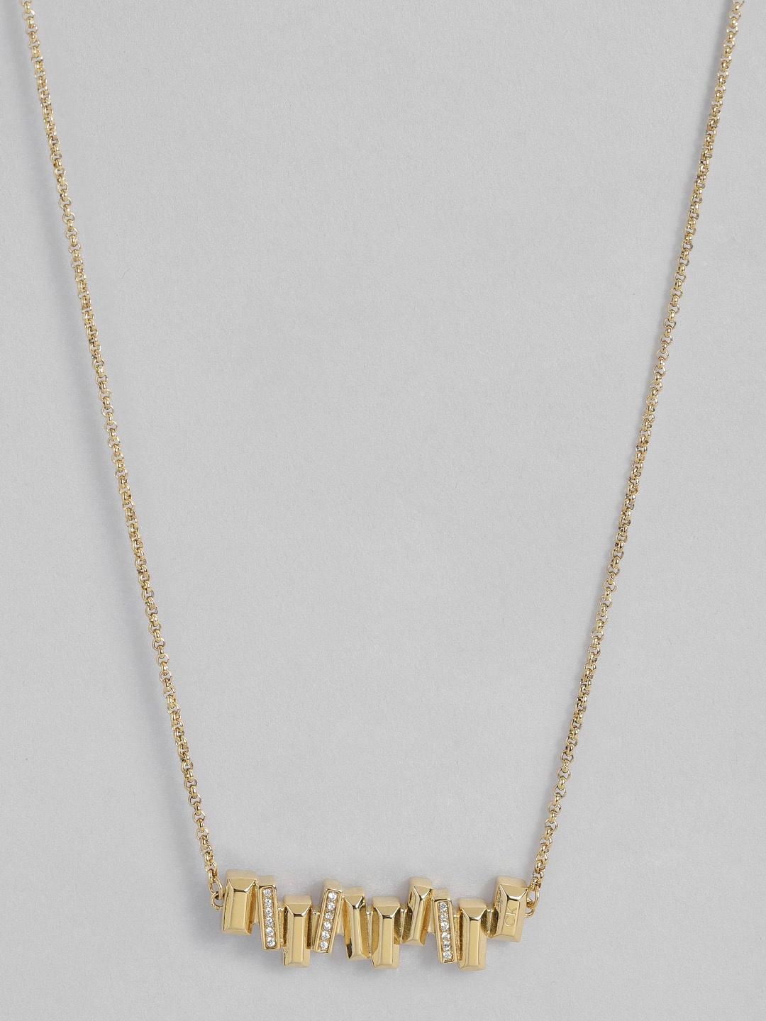 

Calvin Klein Luste Brass-Plated Necklace, Gold