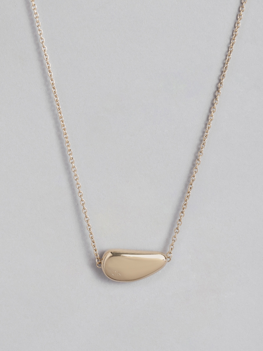 

Calvin Klein Brass-Plated Necklace, Gold