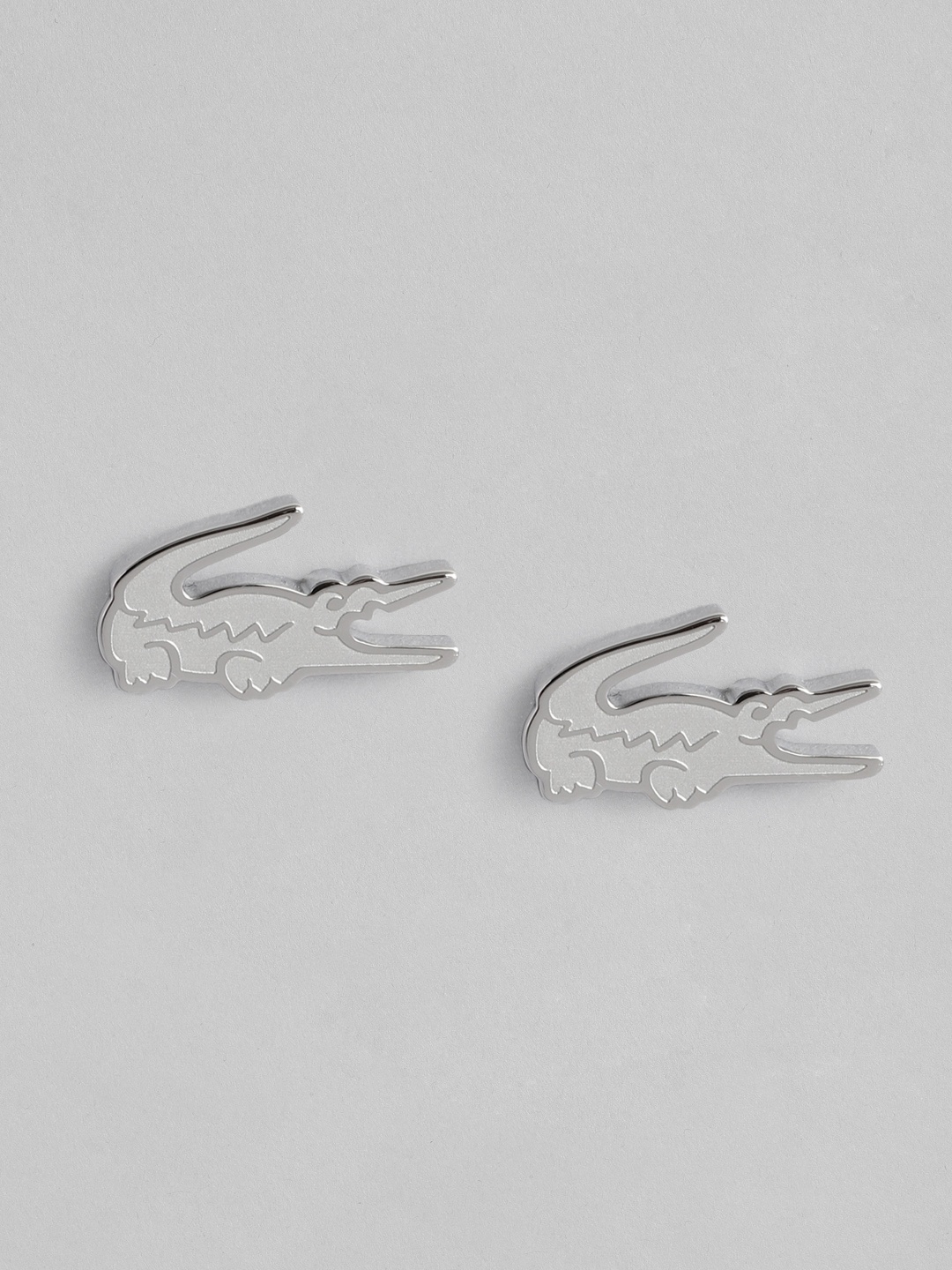 

Lacoste Classic Studs Earrings, Silver