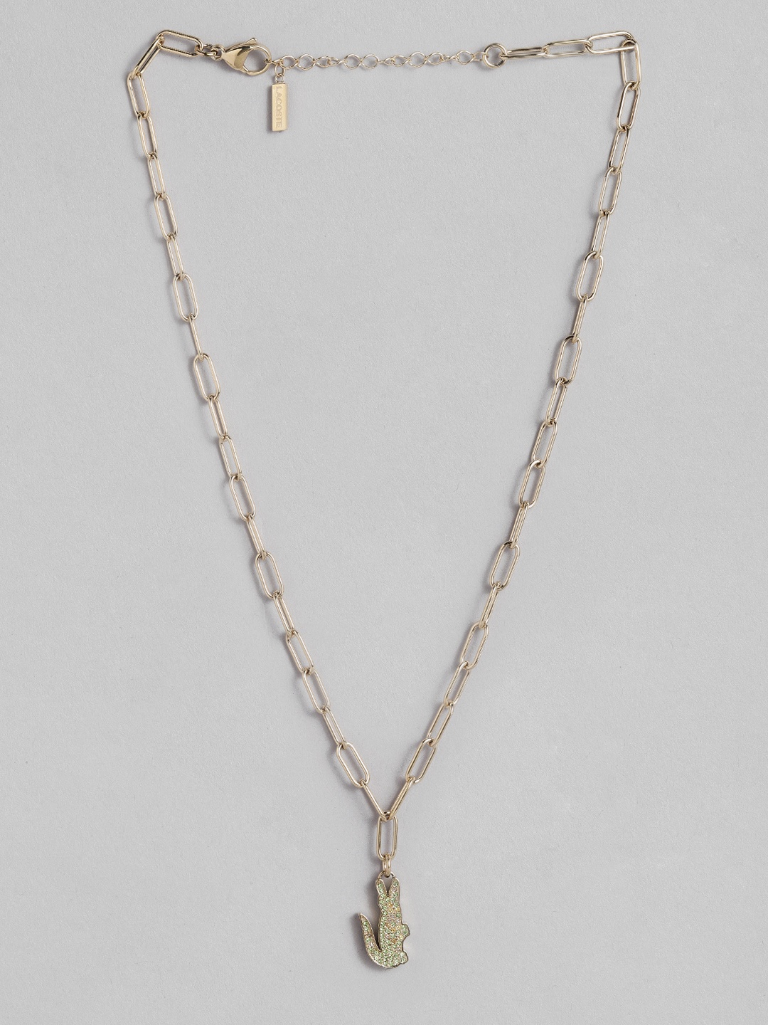 

Lacoste Crile Brass-Plated Necklace, Gold