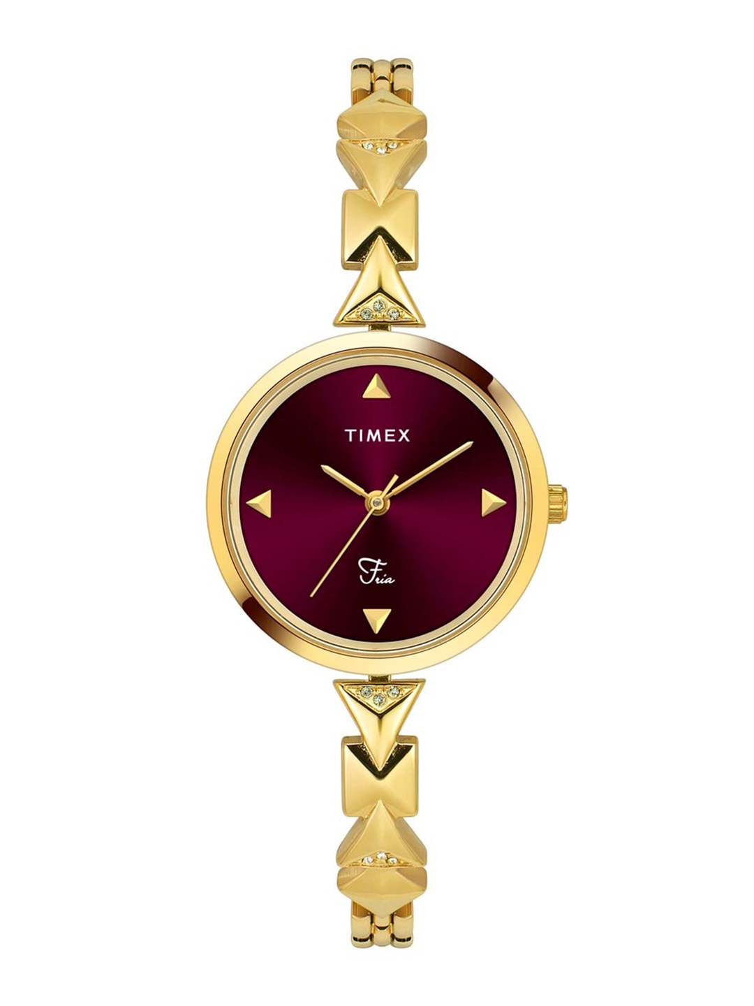 

Timex Women Bracelet Style Straps Analogue Watch TWEL18304, Gold