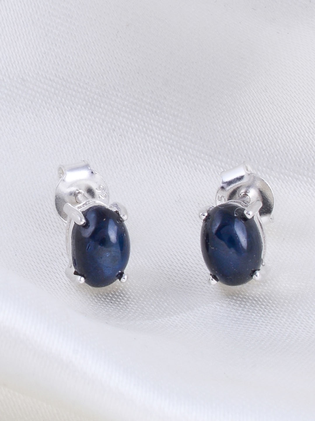 

HIFLYER JEWELS 925 Sterling Silver Oval Studs Earrings