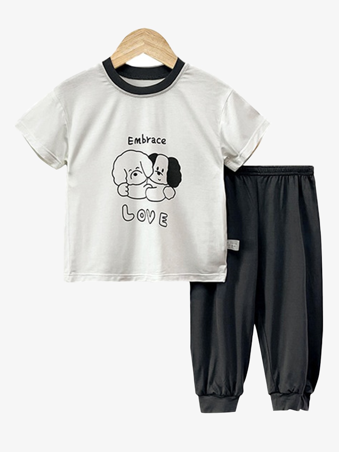 

StyleCast x Revolte Boys Printed Night Suit, White