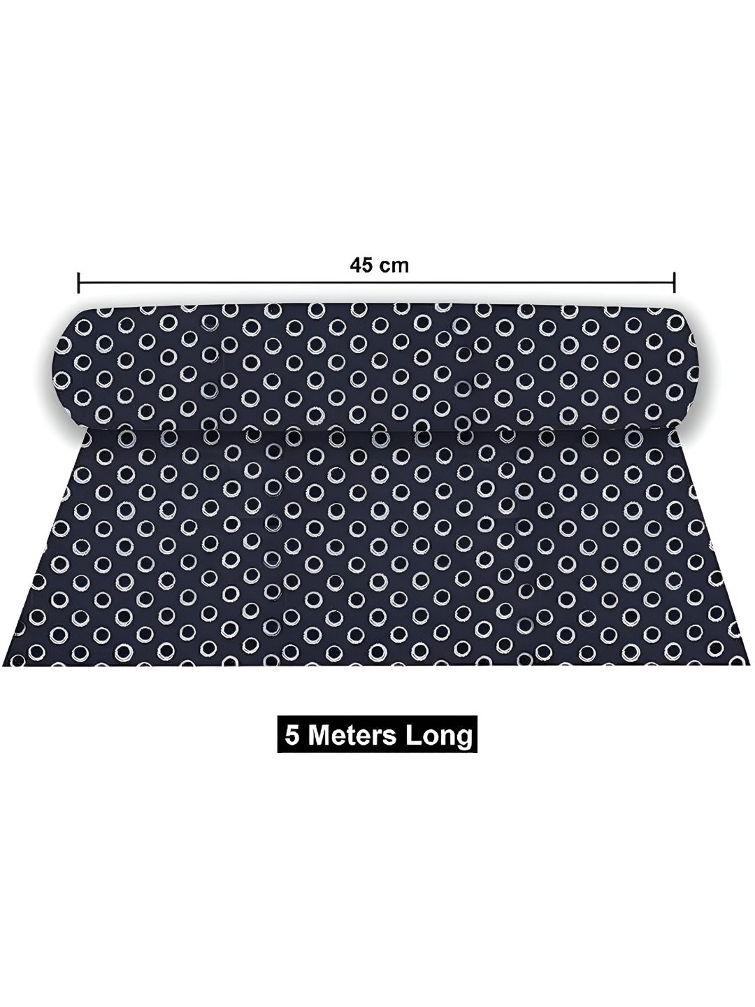 

REVEXO Black & White Printed Water Resistant Drawer Mat