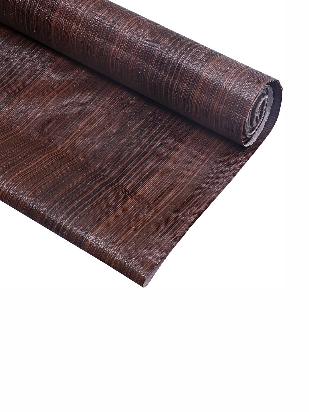 

REVEXO Brown Printed Water-Resistant Drawer Mat