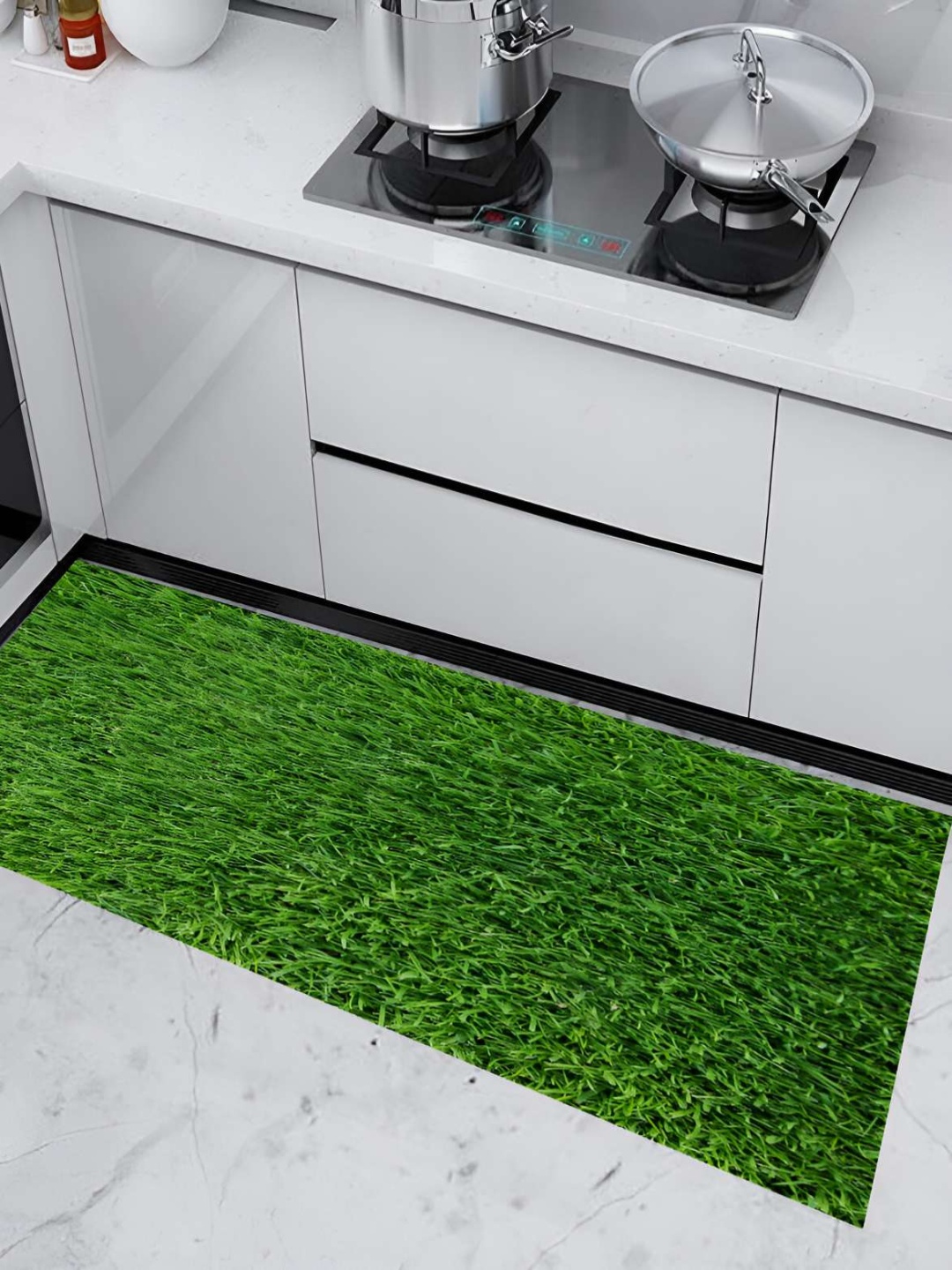 

REVEXO Green UV-Resistant Artificial Grass Floor Mat