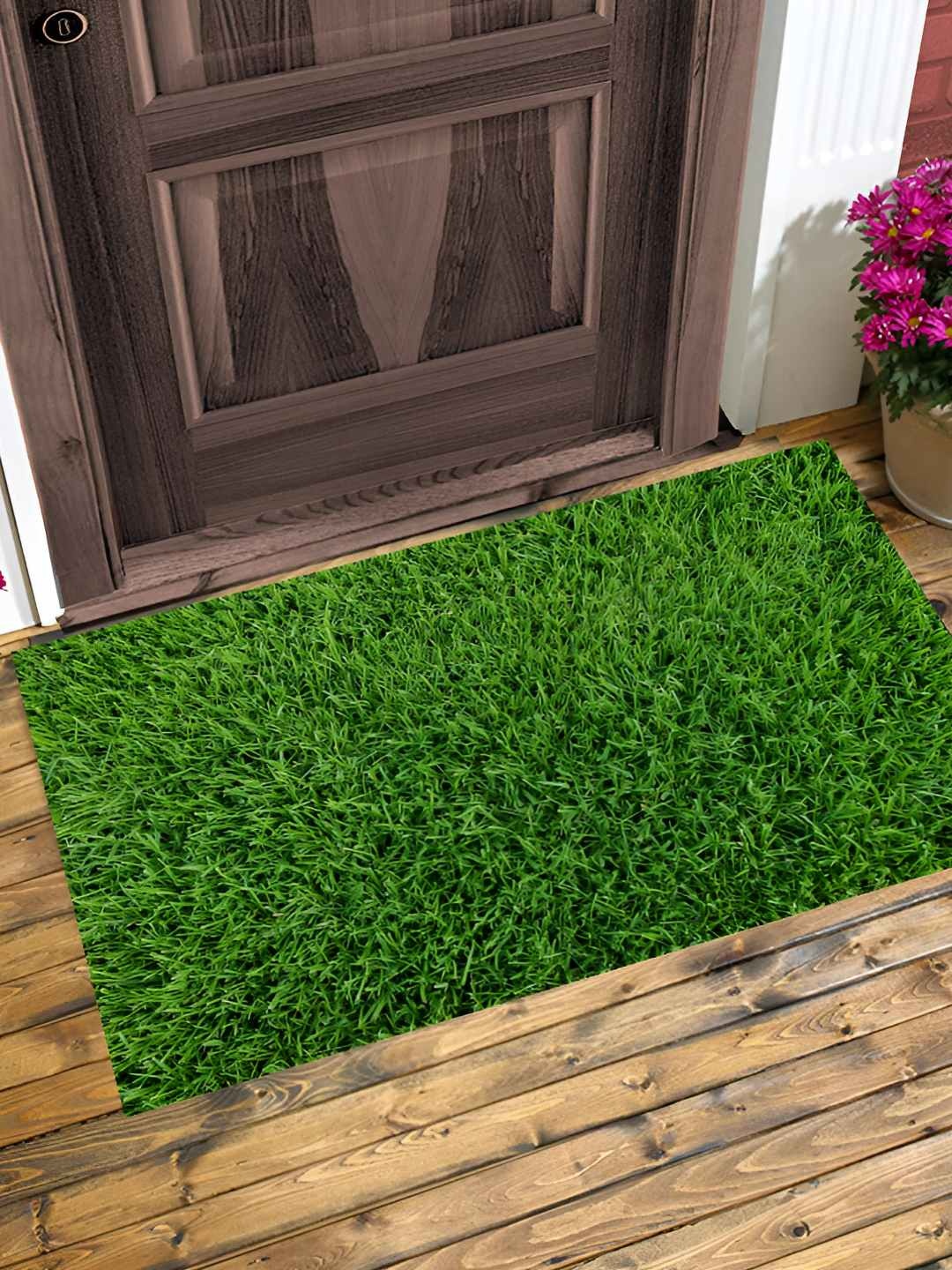 

REVEXO Green Artificial Grass Door Mat