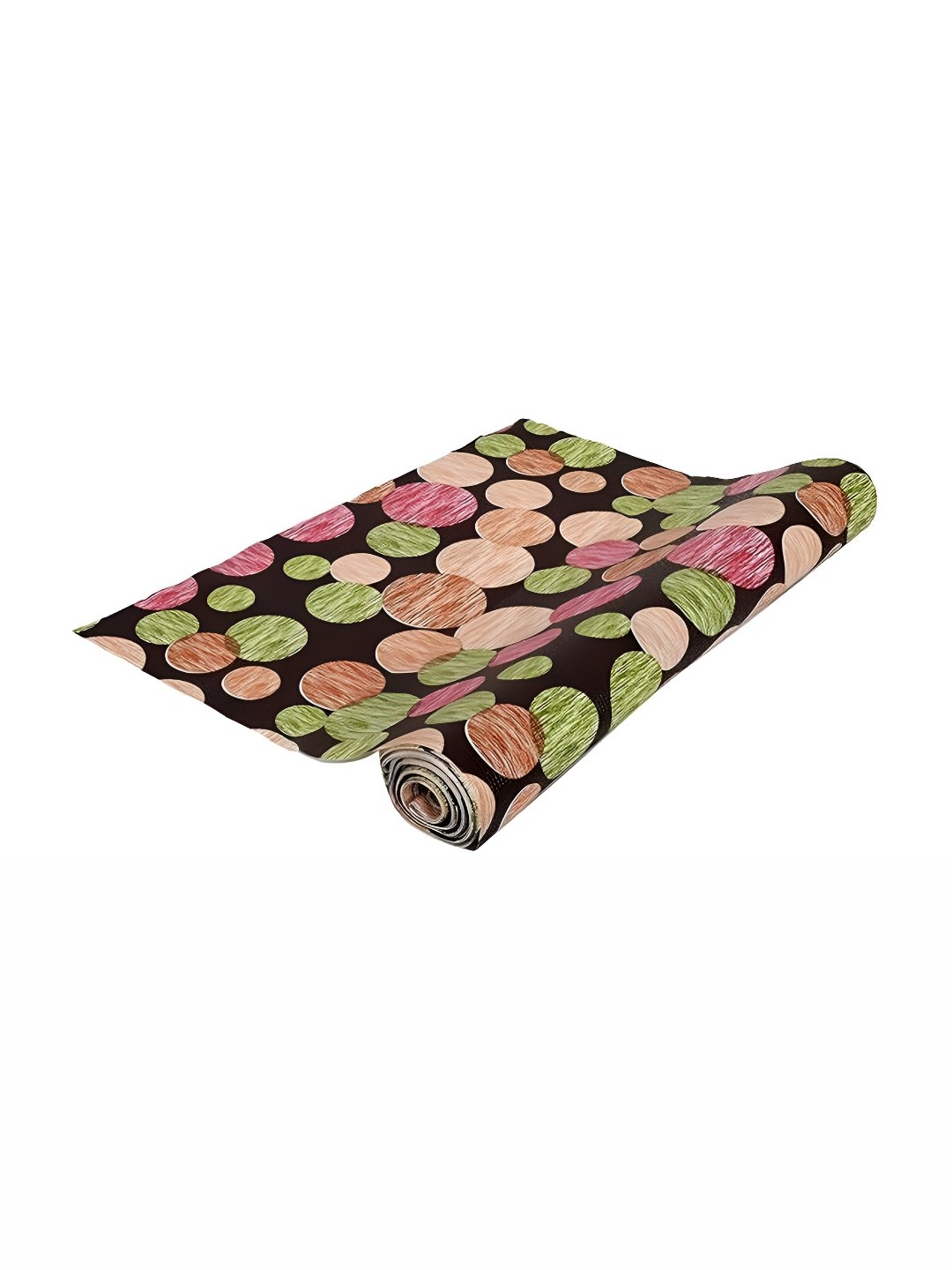 

REVEXO Black & Green Printed Water-Resistant Drawer Mat