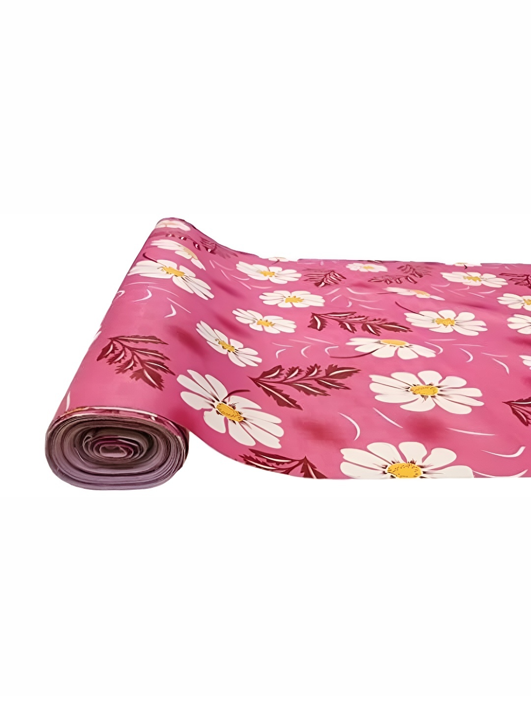

REVEXO Pink & Yellow Printed Water-Resistant Drawer Mat
