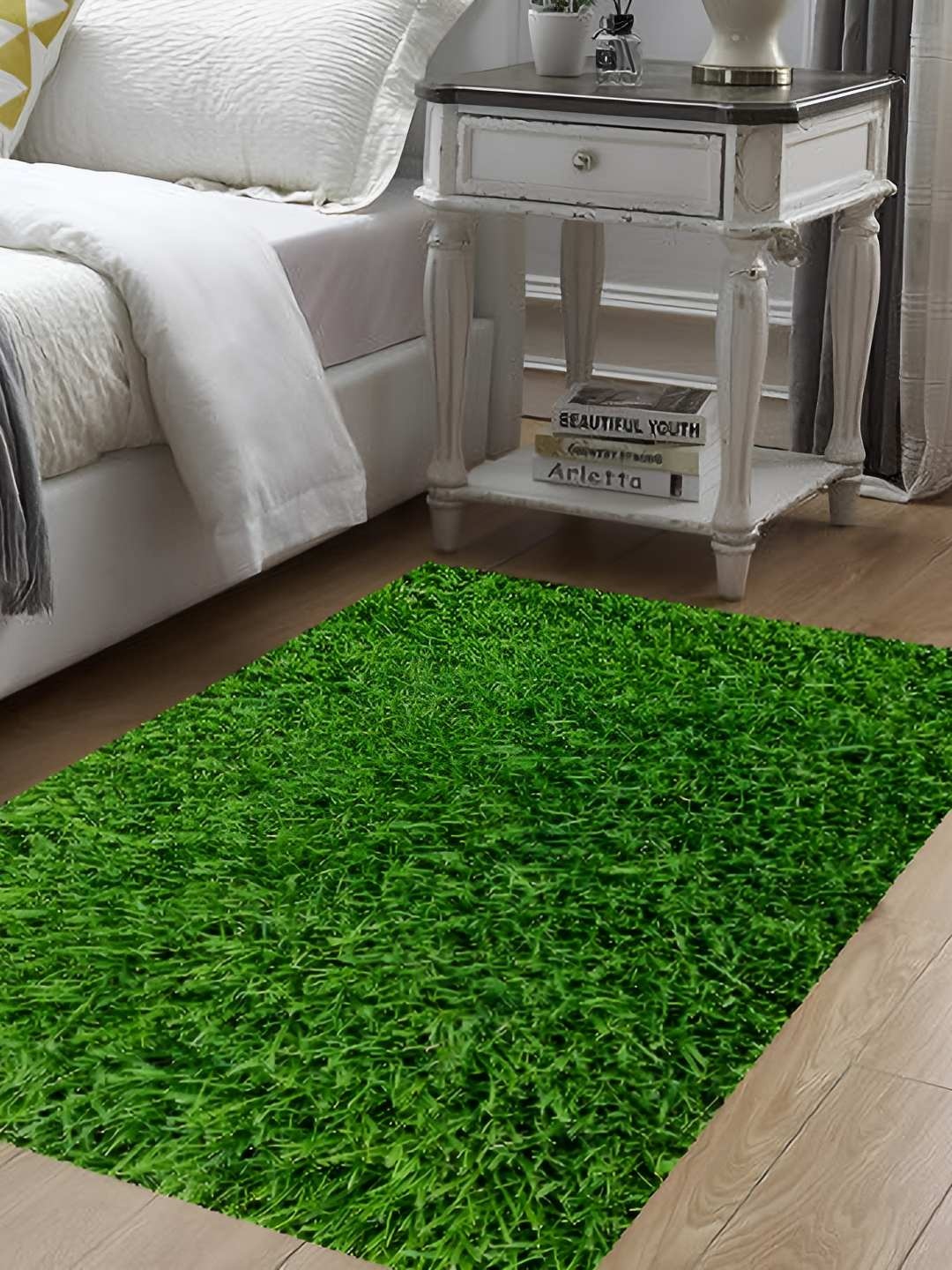 

REVEXO Green Artificial Grass Door Mat