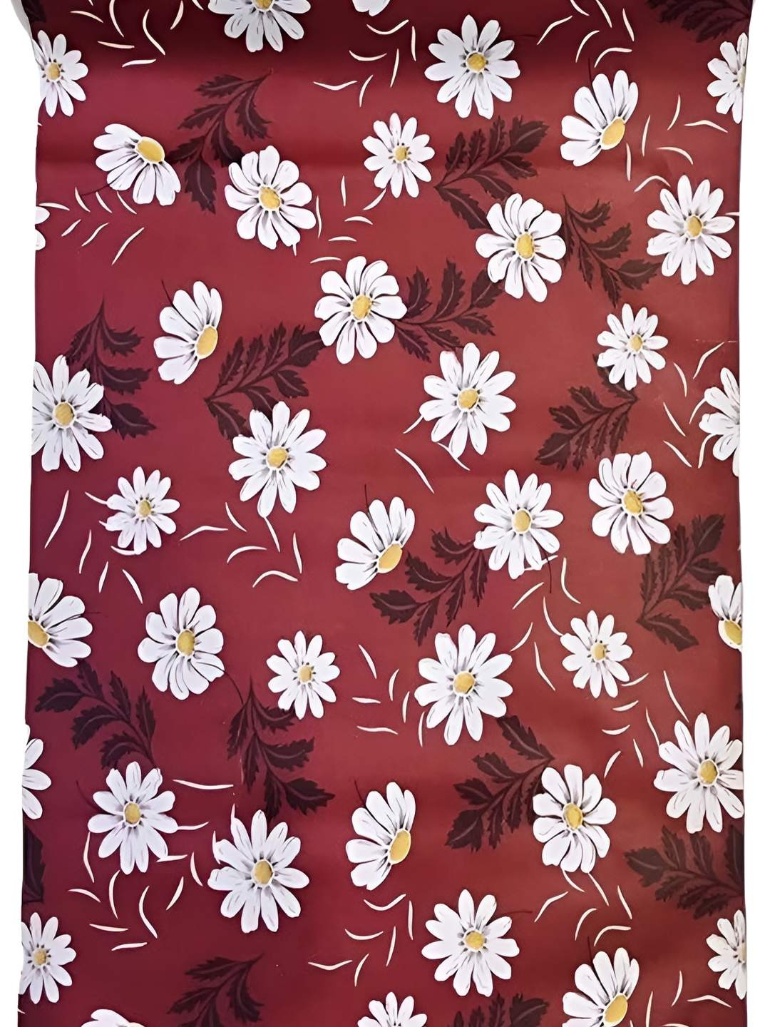 

REVEXO Maroon Printed Water-Resistant Shelf Liner