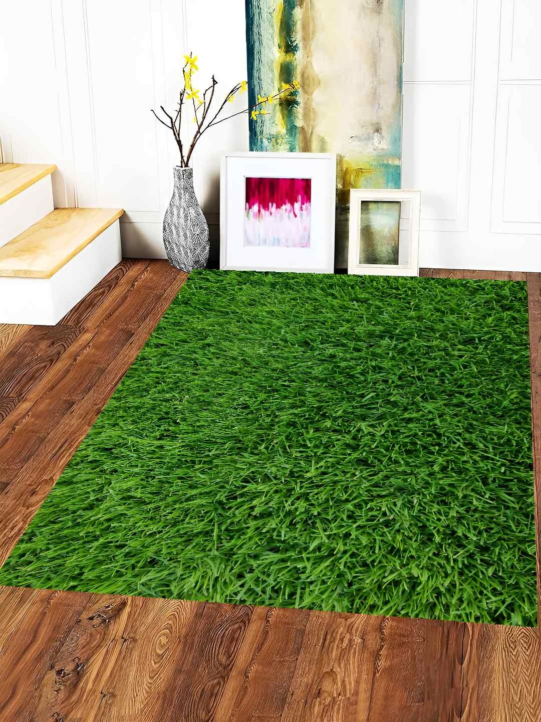 

REVEXO Green Artificial Grass Door Mat