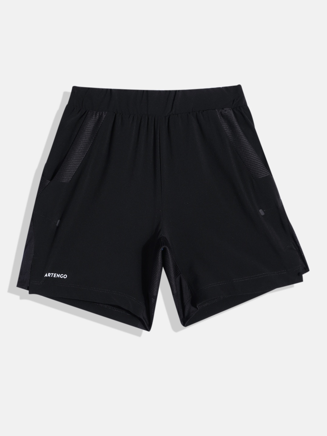 

Artengo By Decathlon Regular Fit Breathable Light Weight And Ball Carrying Tennis Shorts, Black