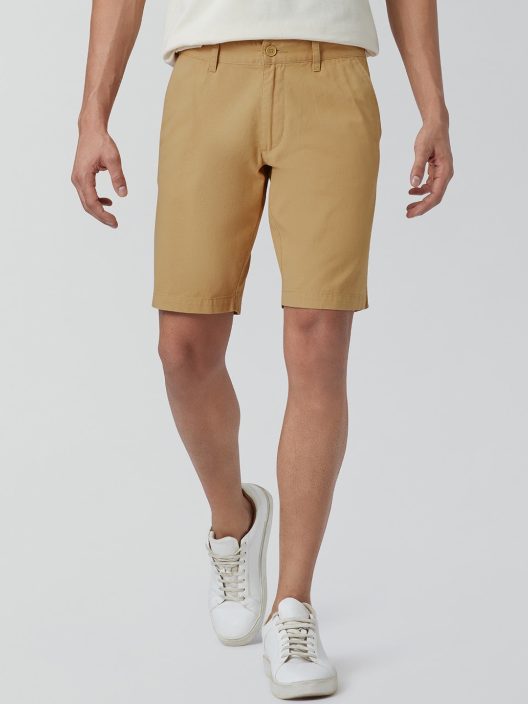 

XYXX Men Antimicrobial Pure Cotton Chino Shorts, Gold