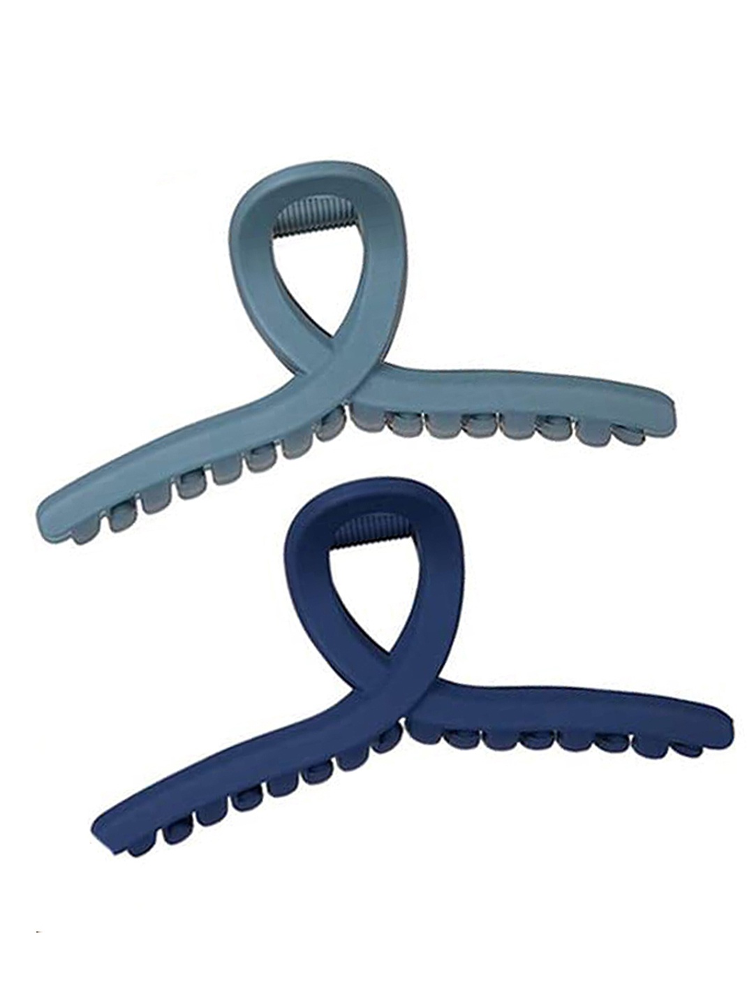 

Xivir Set of 2 Hair Claw Clips, Blue