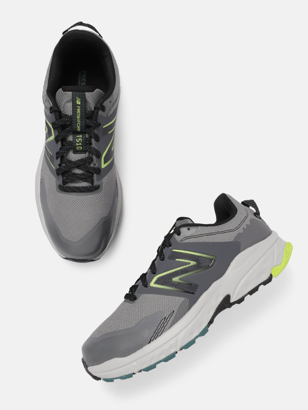 

New Balance Men Woven Design 510 Running Shoes, Grey