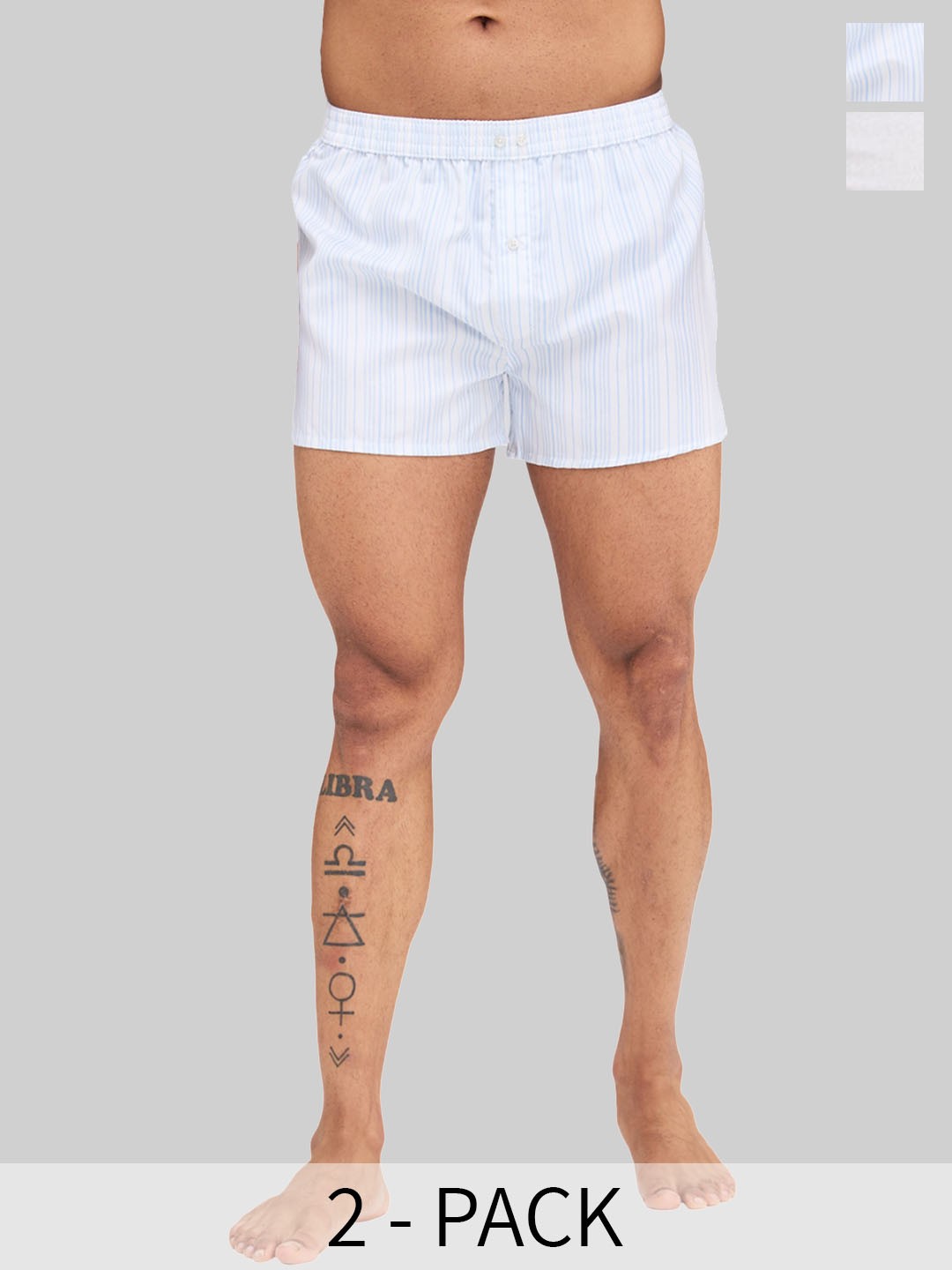 

VASTRADO Pack Of 2 Printed Cotton Boxers- MB3791A, White