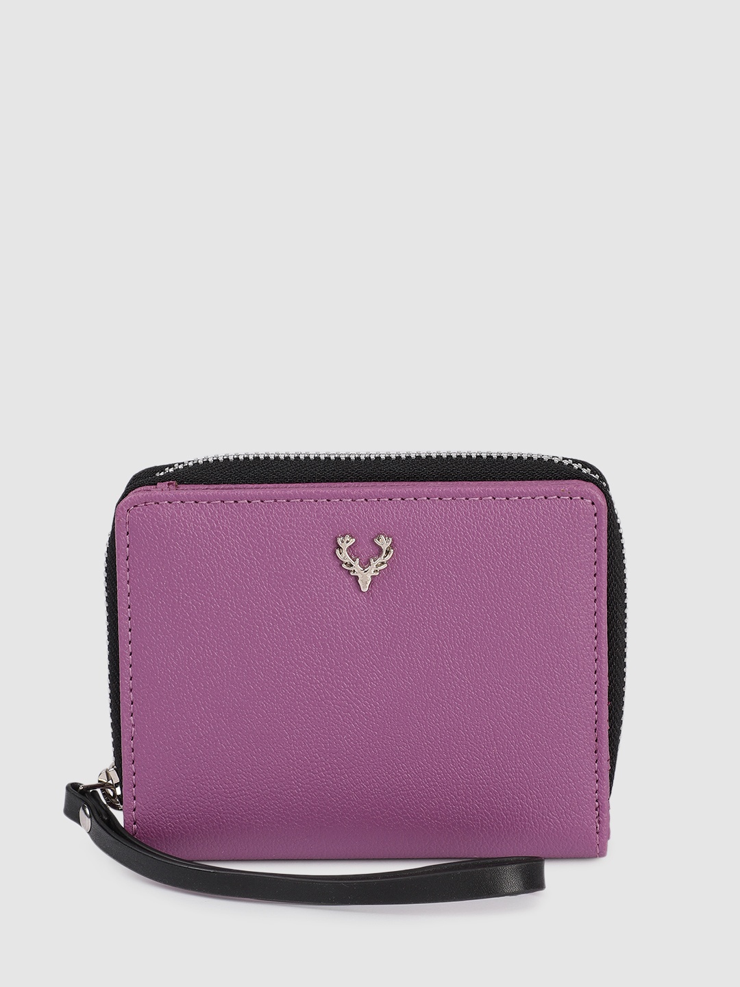 

Allen Solly Women Zip Around Wallet, Purple