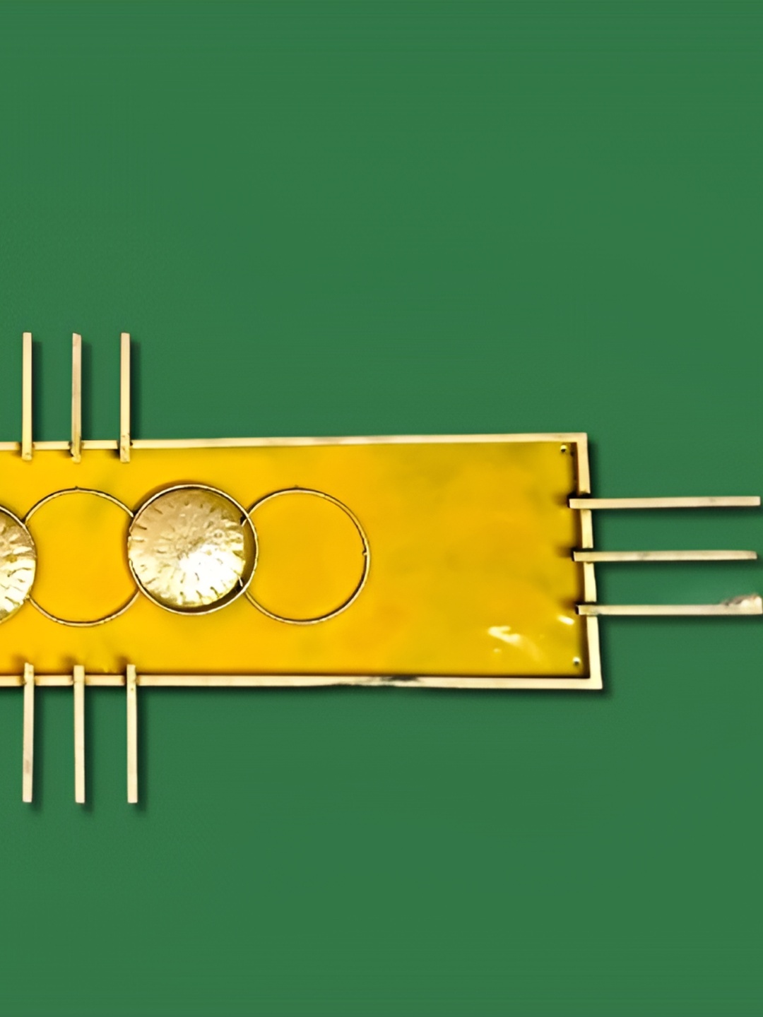 

ANSHIKA INTERNATIONAL Yellow Hanging Wall Decor