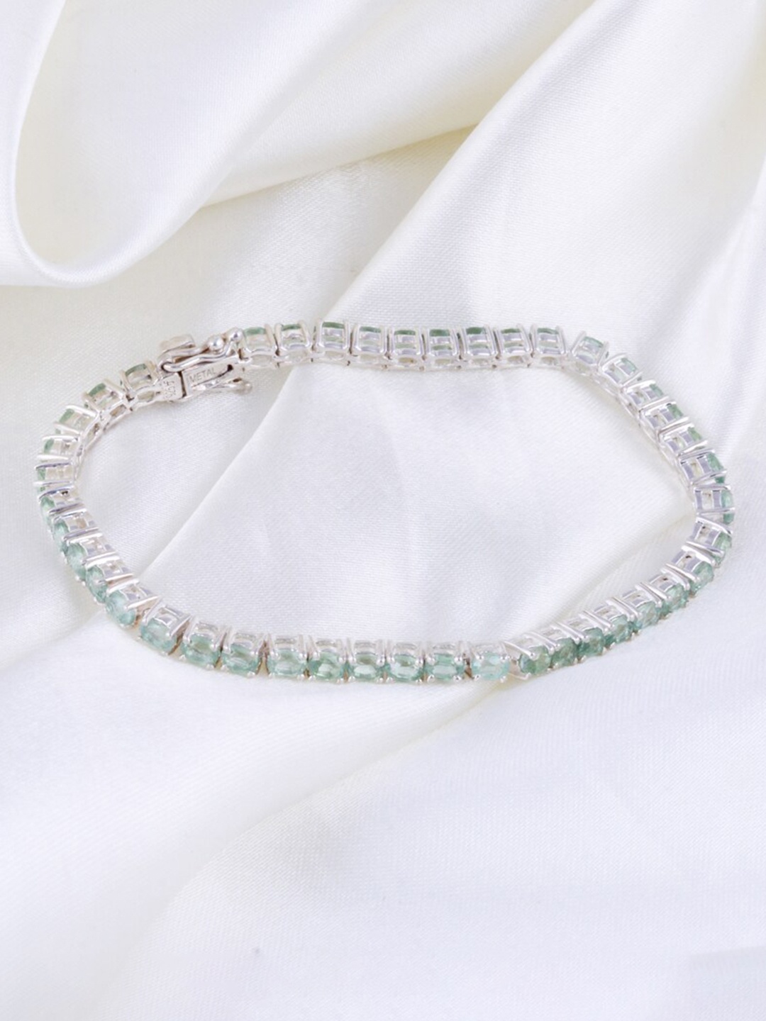 

HIFLYER JEWELS Women Sterling Silver Link Bracelet