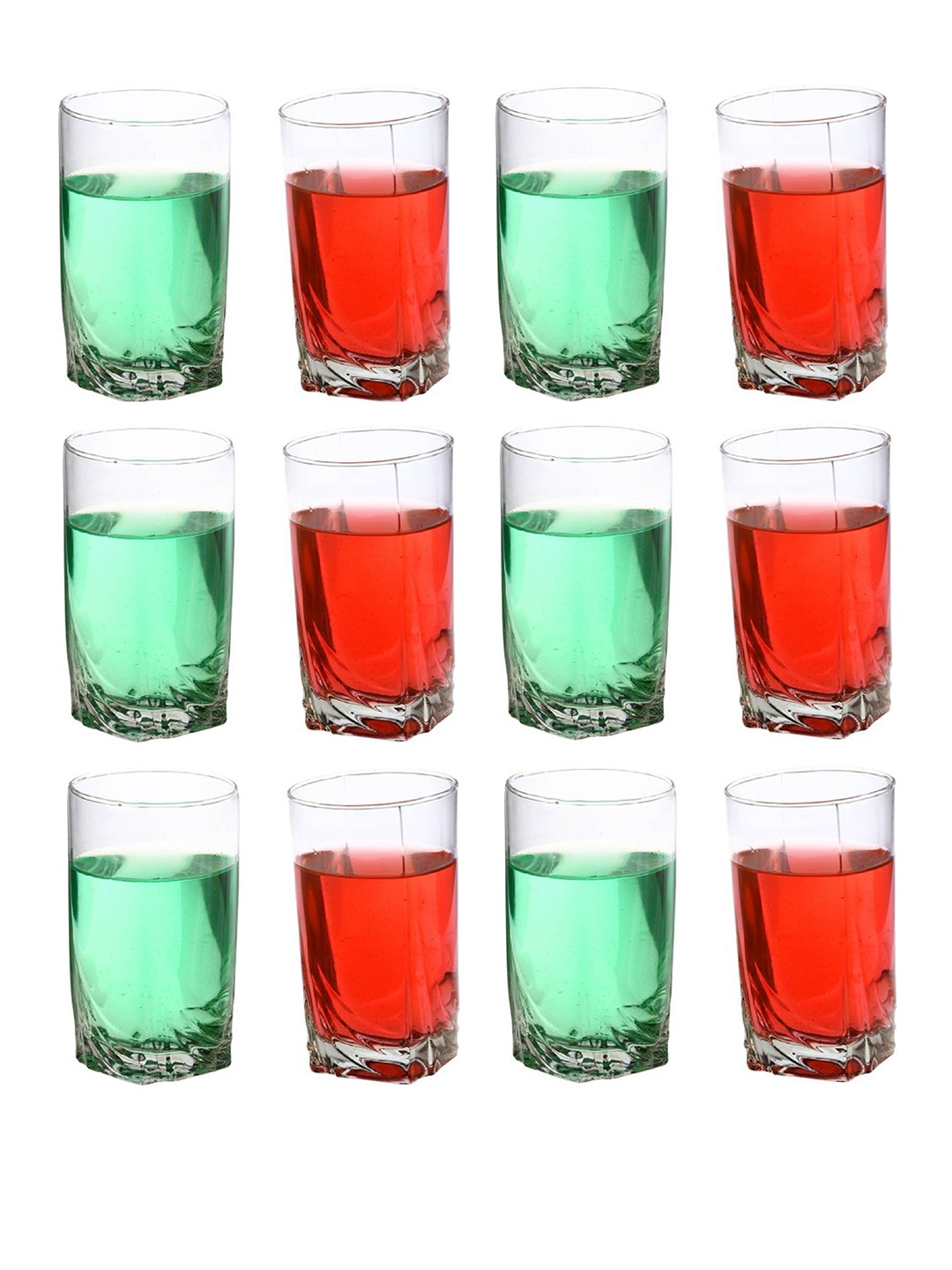 

1ST TIME Transparent 12 Pieces Water Glass 300ml Each