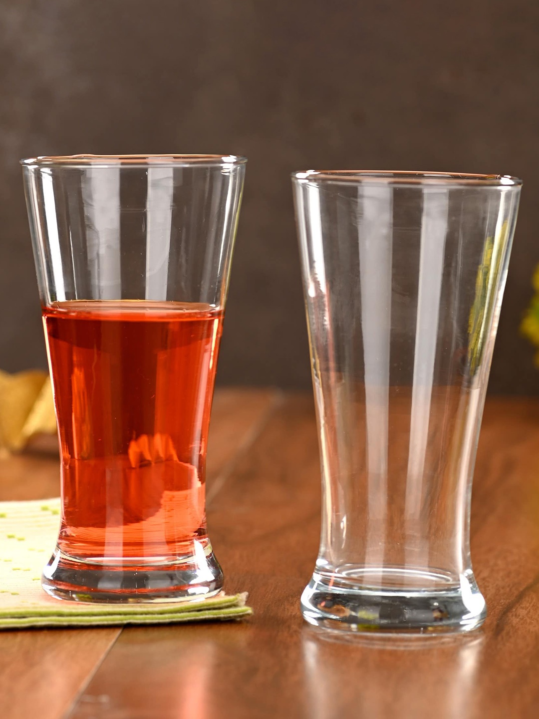 

1ST TIME Transparent 10Pcs Glass Dishwasher Safe Beer Glasses 300ml Each