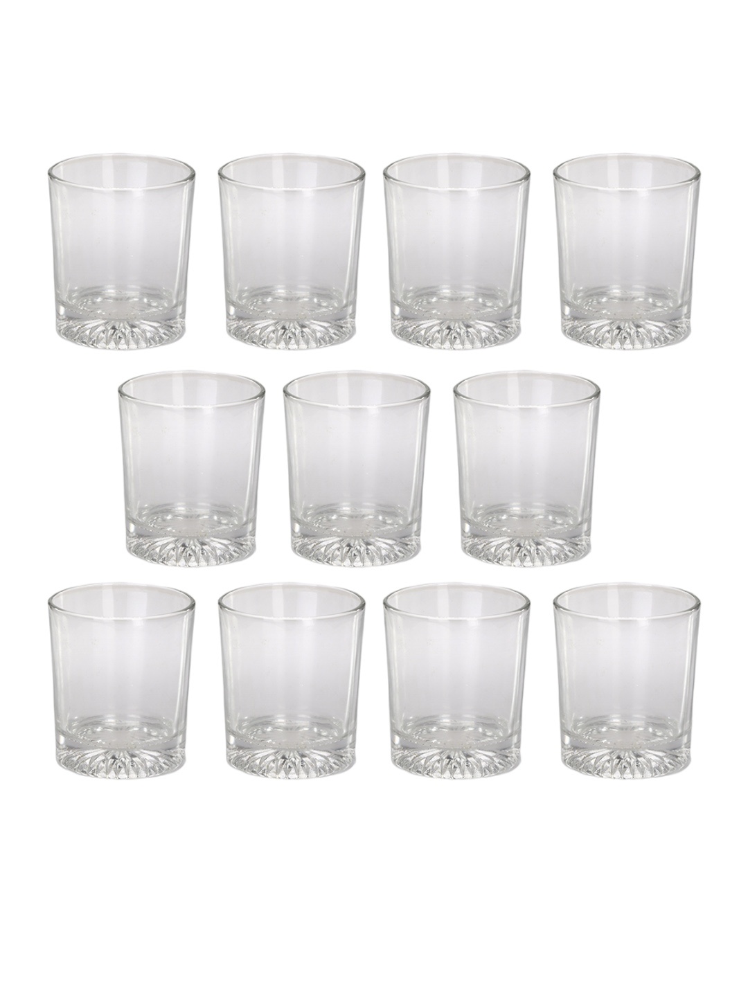 

1ST TIME Transparent 11-Pcs Water Glass 300ml