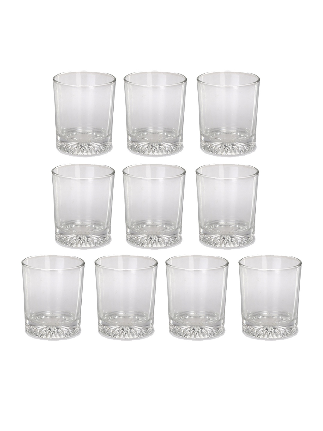 

1ST TIME Transparent 10 Pieces Water Glasses 300ml Each