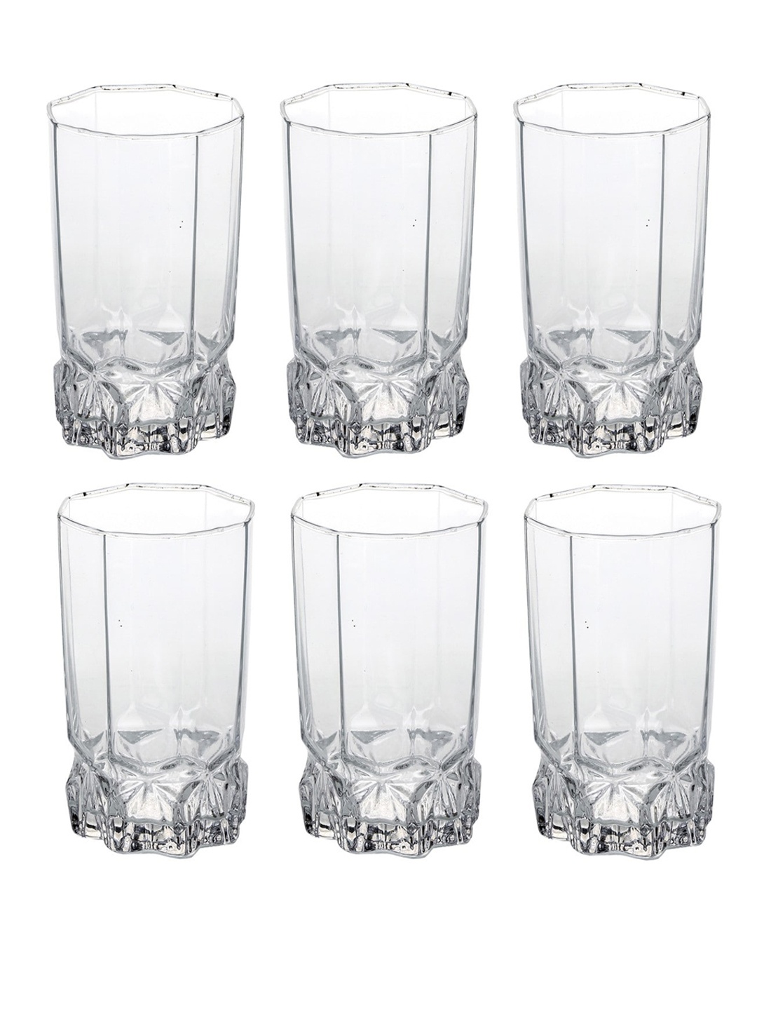 

1ST TIME Transparent 12-Pcs Dishwasher Safe Water Glass 300ml