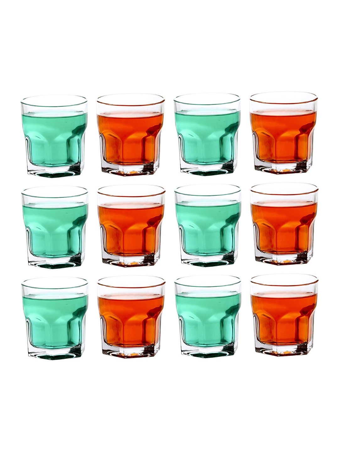 

1ST TIME 12-Pcs Transparent Water Glasses