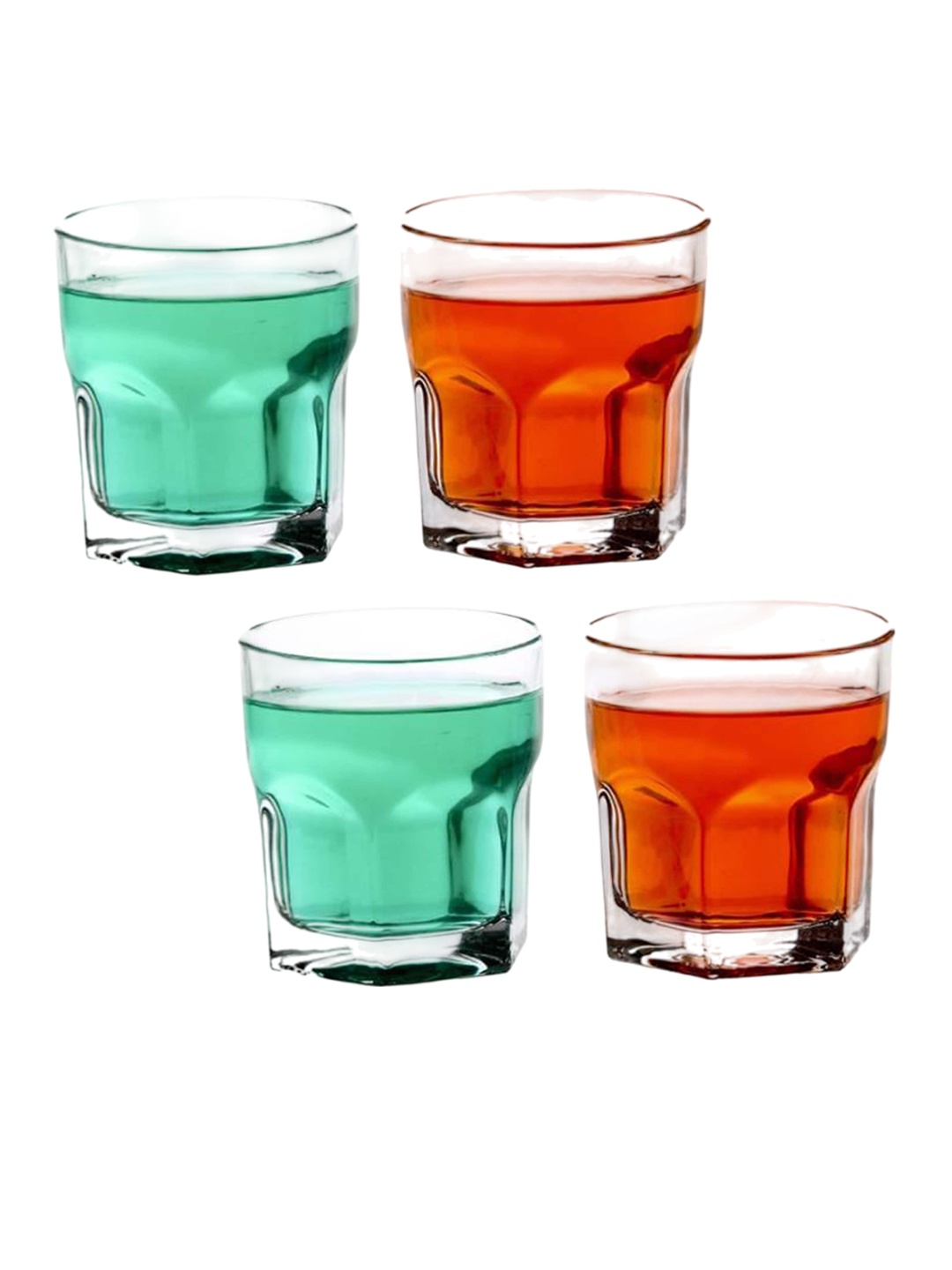 

1ST TIME Transparent 4 Pieces Dishwasher Safe Water Glass 250ml Each