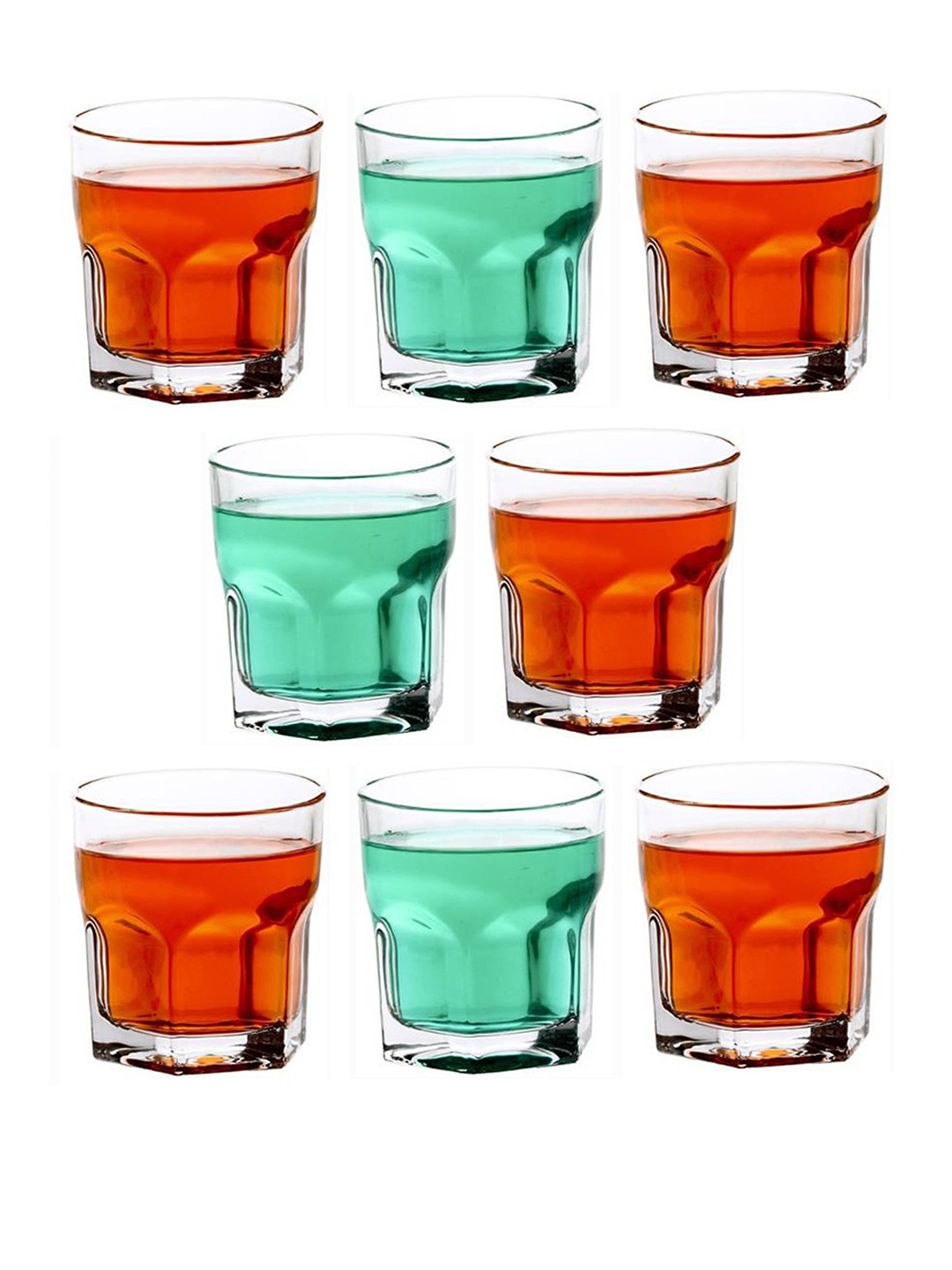 

1ST TIME Transparent 8 Pieces Water Glass 250ml