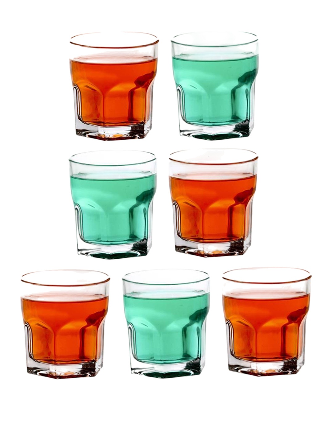 

1ST TIME 7-Pcs Transparent Water Glasses-250ml Each