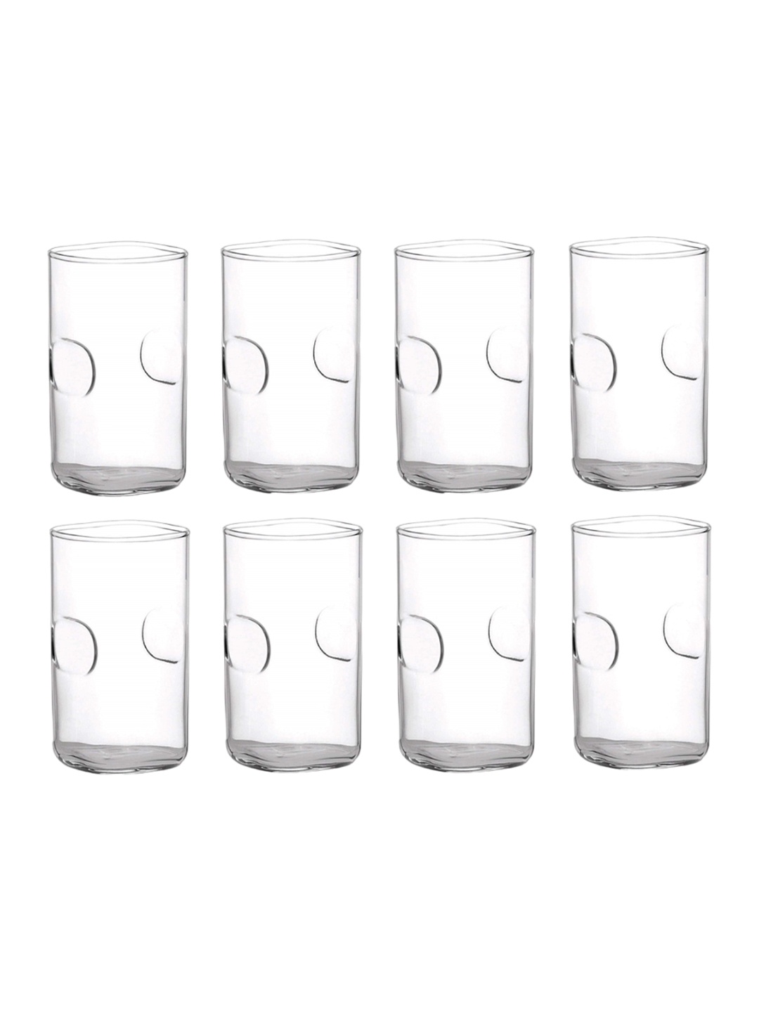 

1ST TIME 8-Pcs Transparent Water Glasses-300ml Each