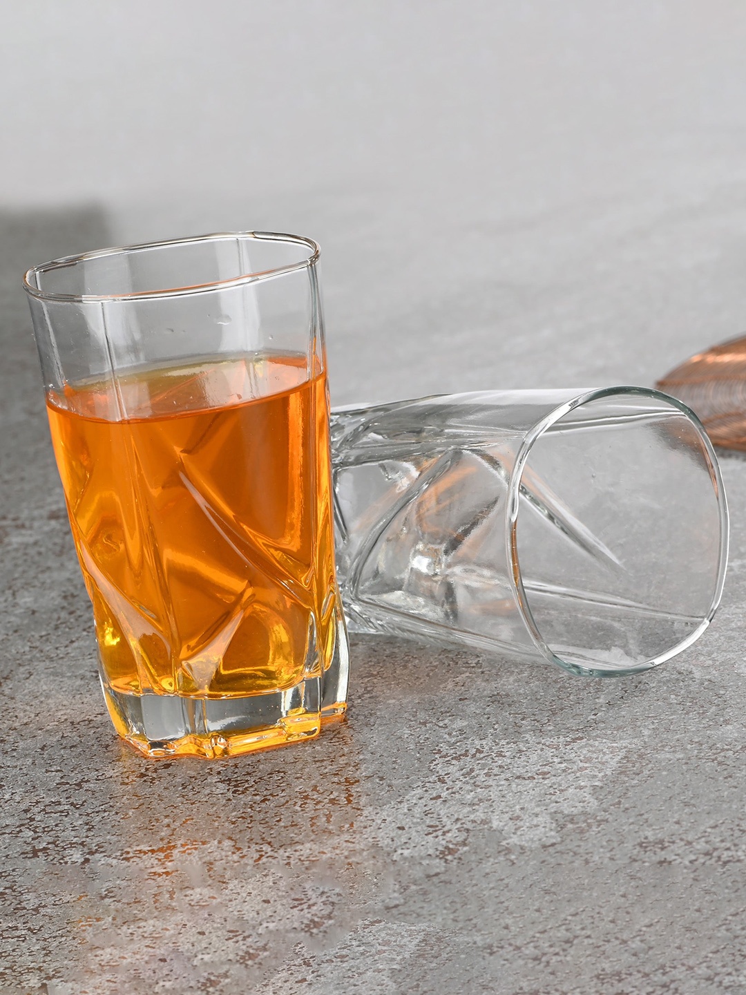 

1ST TIME Transparent 12 Pieces Water Glasses-280ml Each