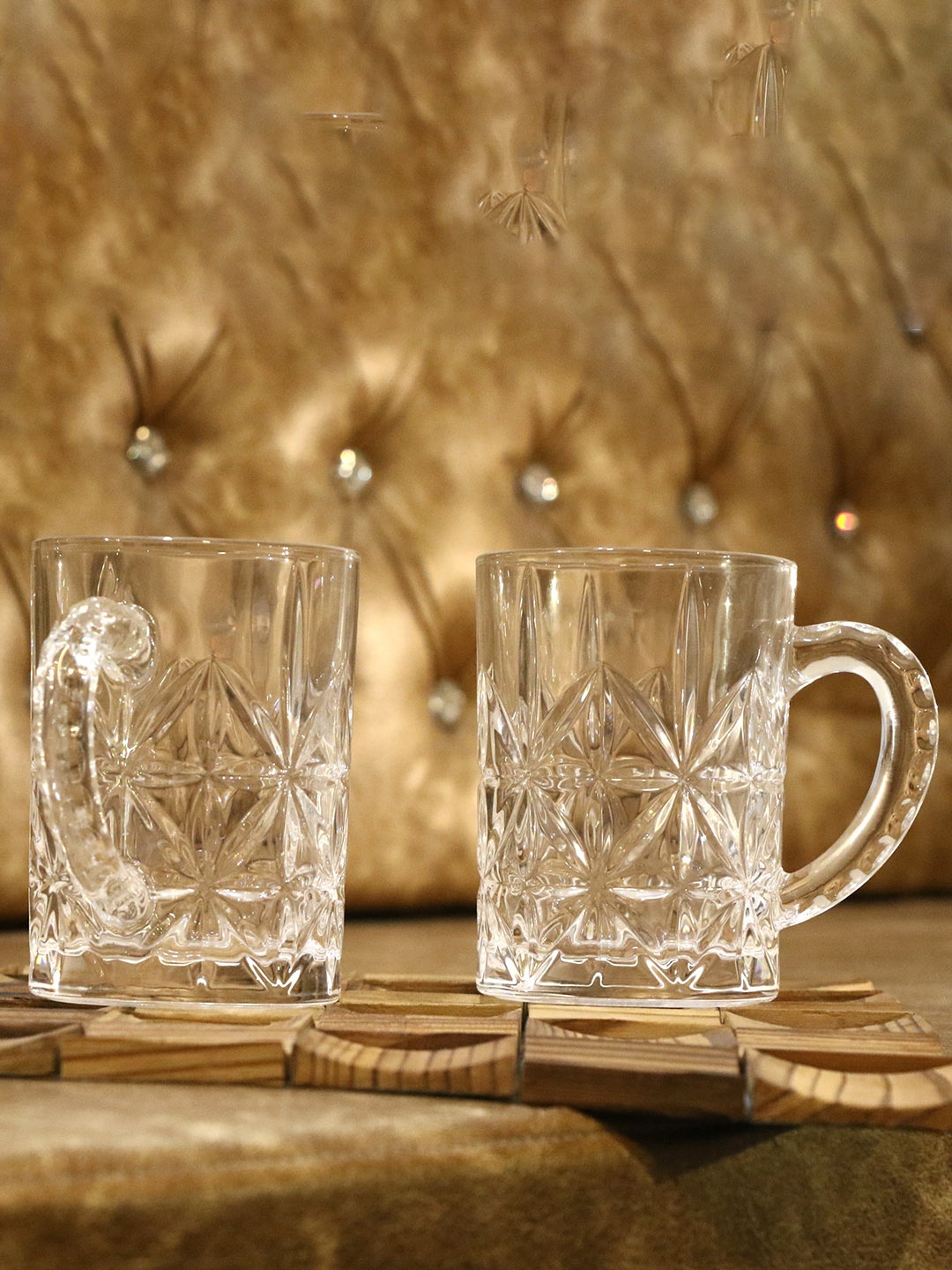 

1ST TIME 2 Pcs Transparent Glasses- 450 Ml Each