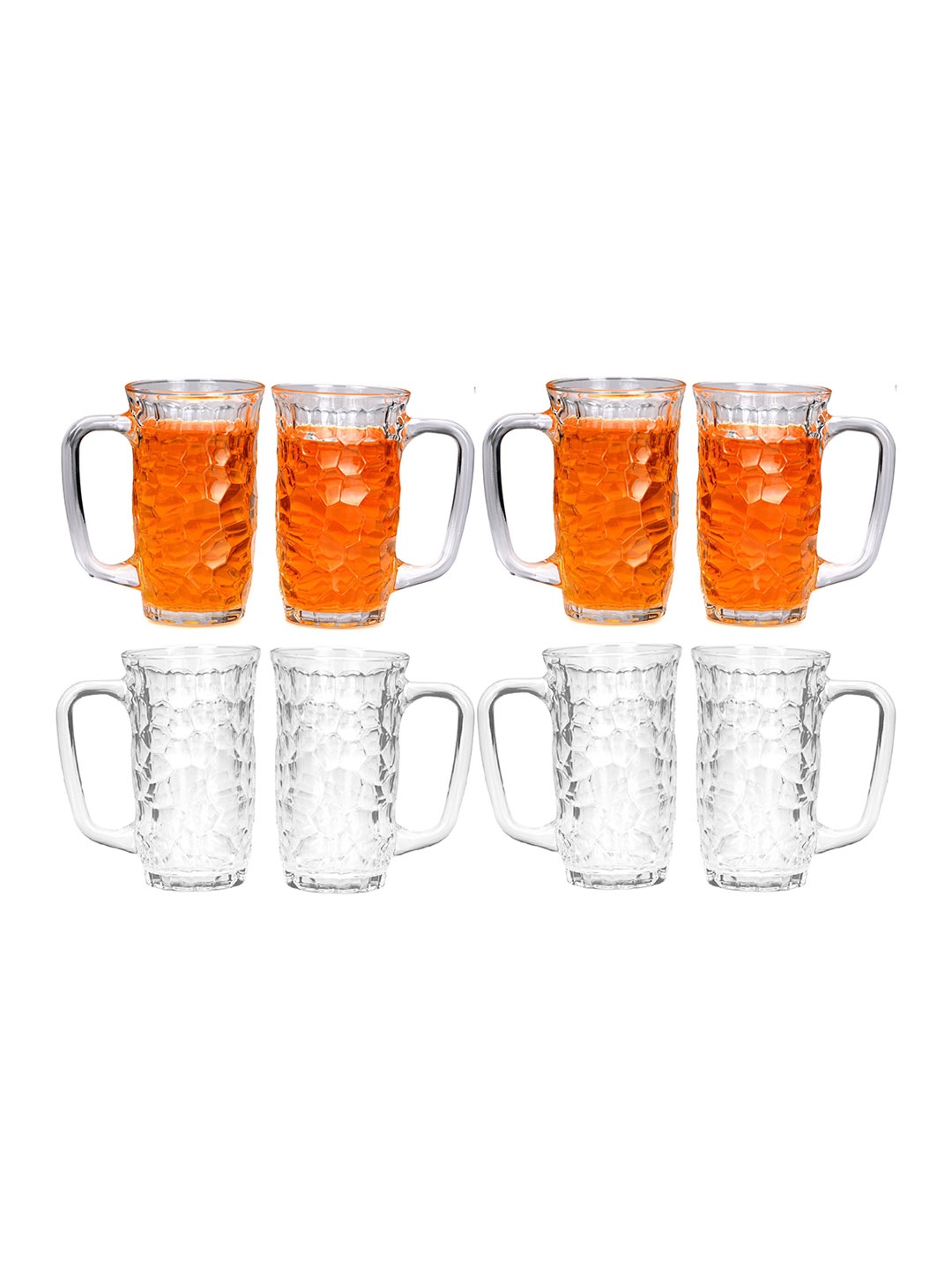 

1ST TIME 8-Pcs Transparent Dishwasher Safe Bar Glass