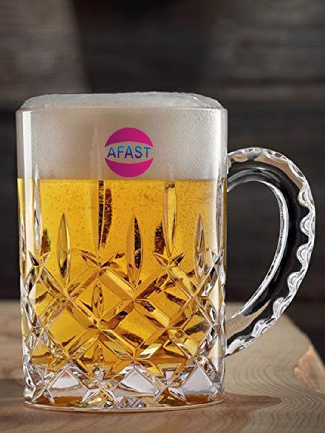 

1ST TIME Transparent Dishwasher Safe Beer Glass 450 ml