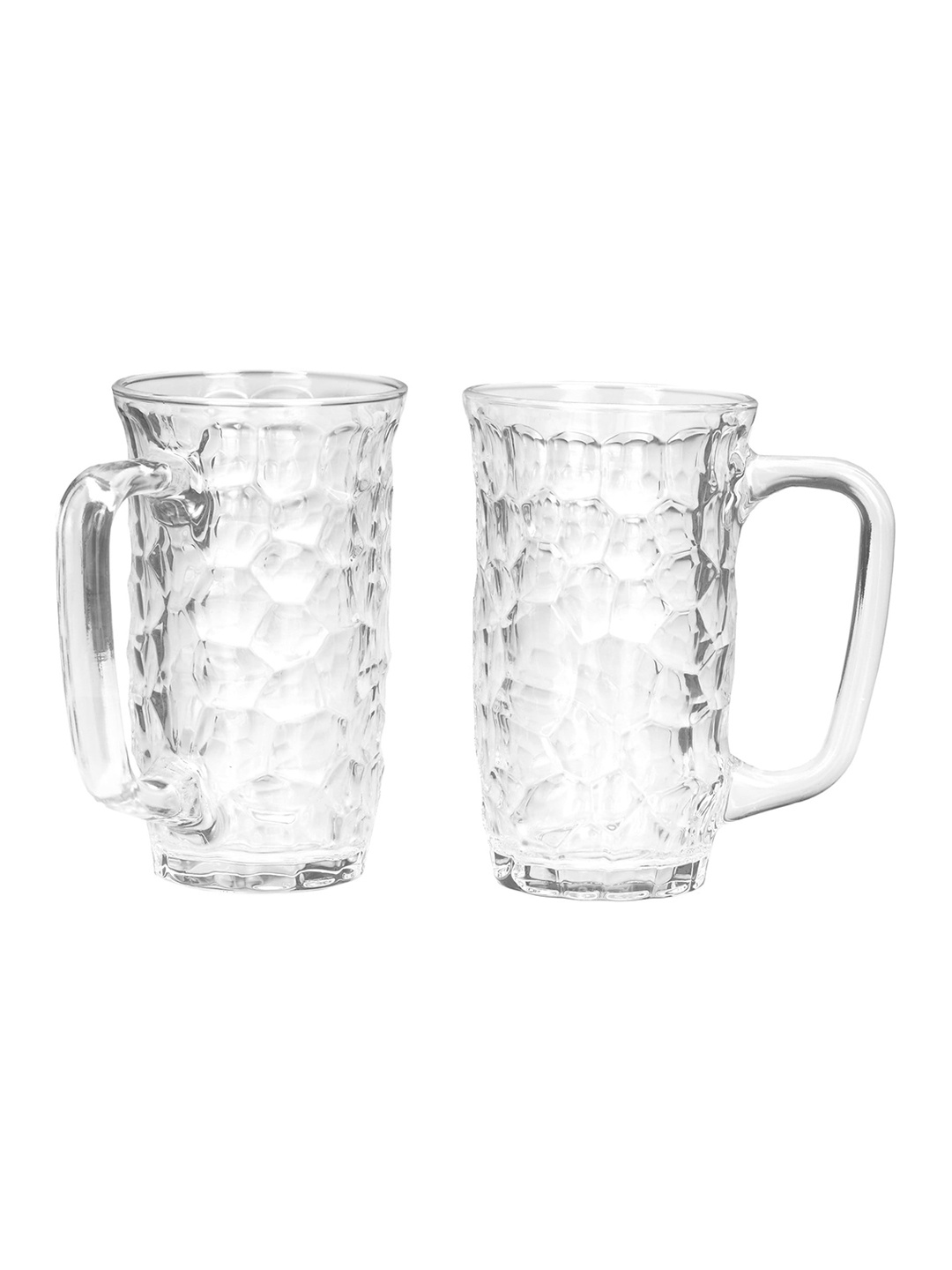 

1ST TIME 2-Pcs Transparent Glass Beer Glass
