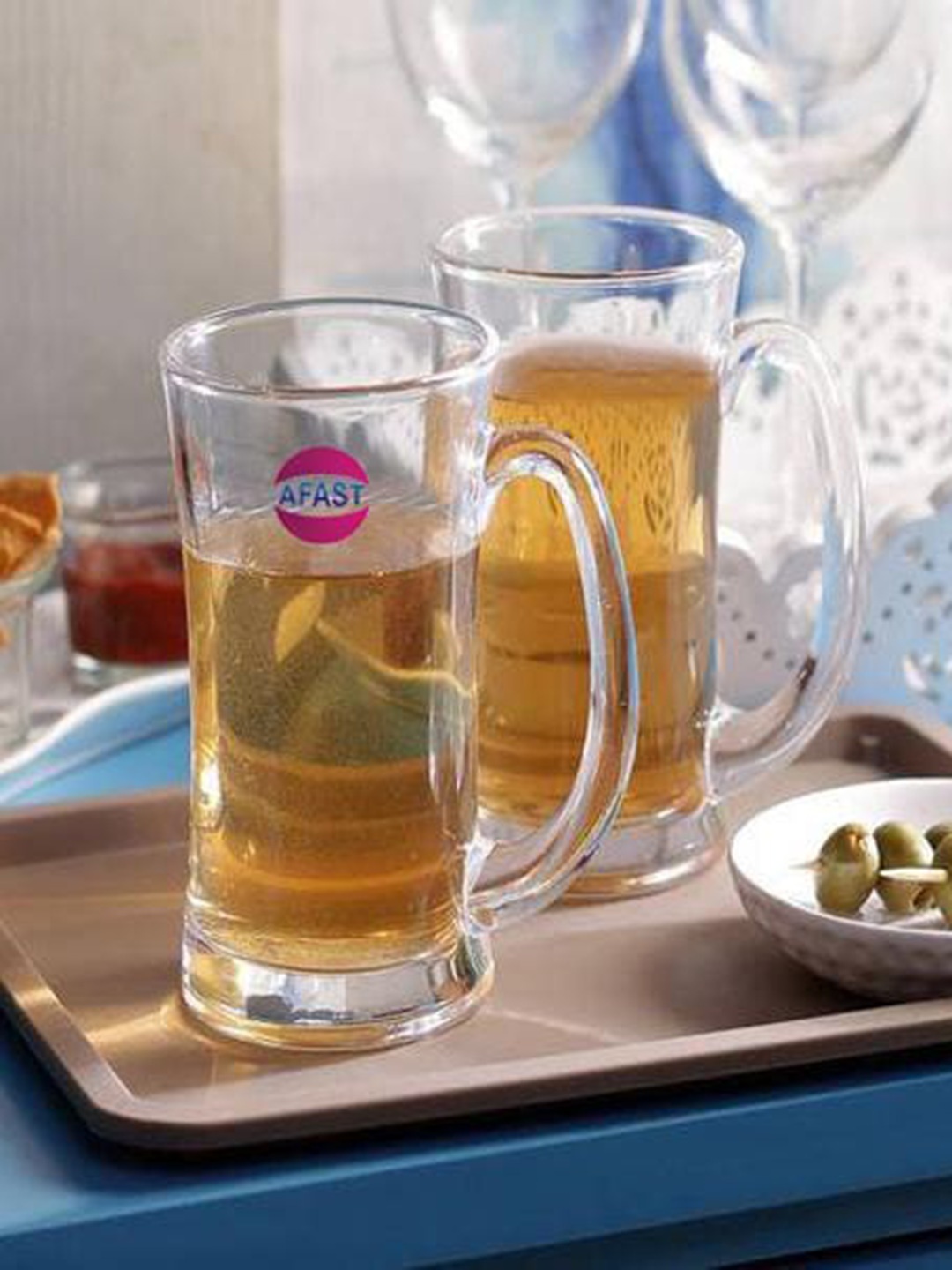 

1ST TIME Transparent 2-Pcs Dishwasher Safe Bar Glass 350 ml