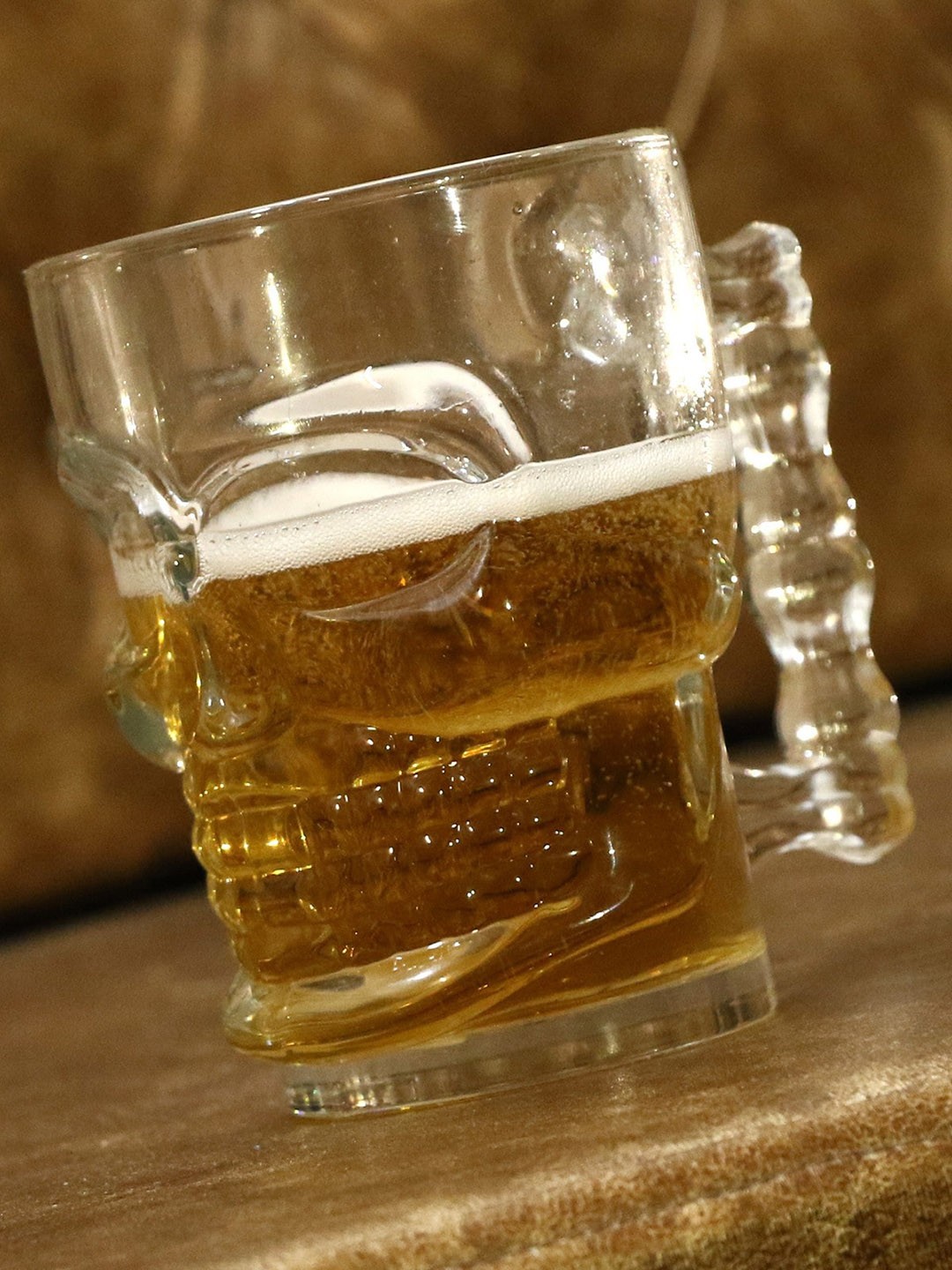 

1ST TIME Transparent 2 pieces Dishwasher Safe Beer Glass 500ml