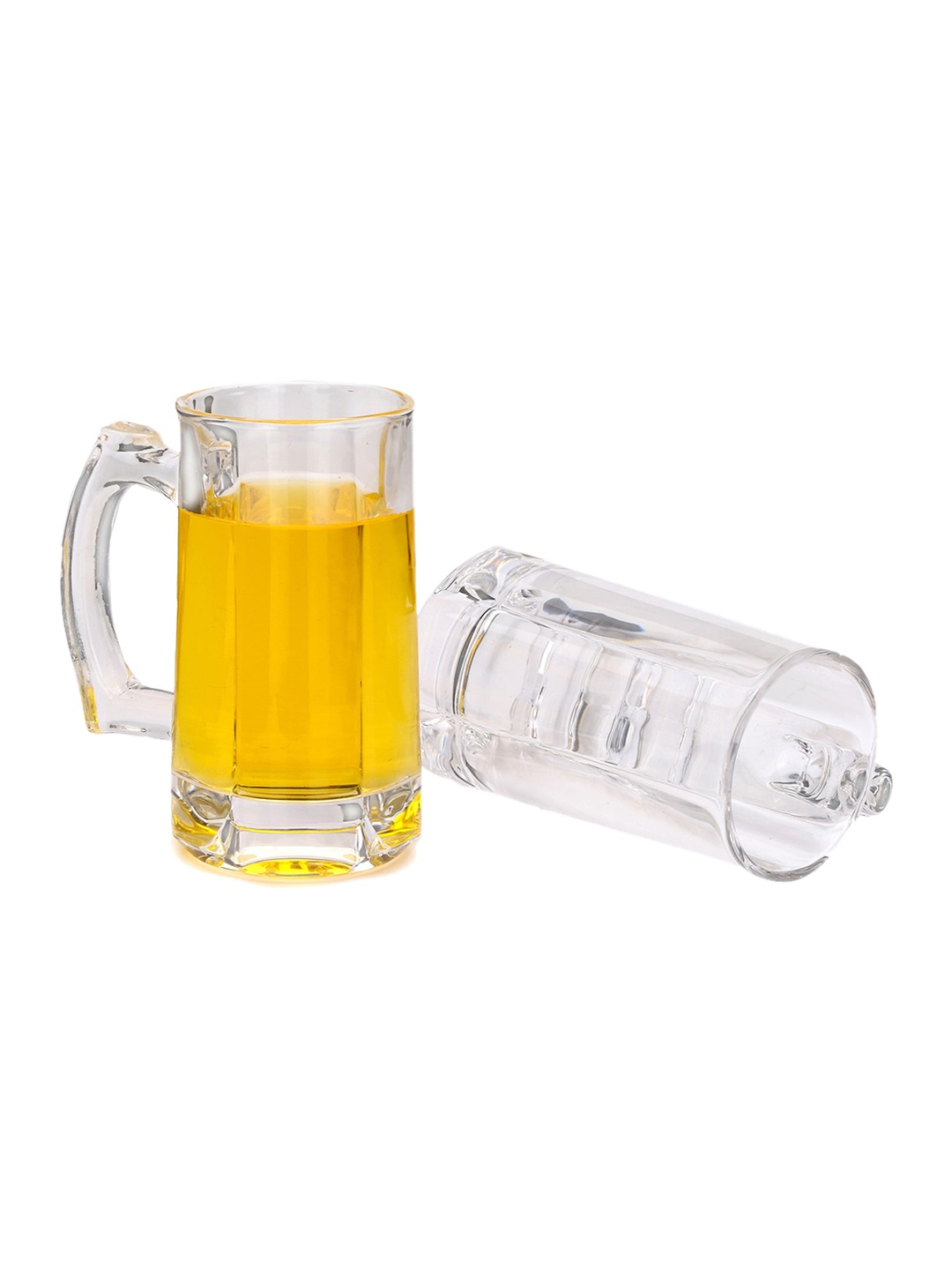 

1ST TIME Transparent 4-Pcs Beer Glasses-400ml Each