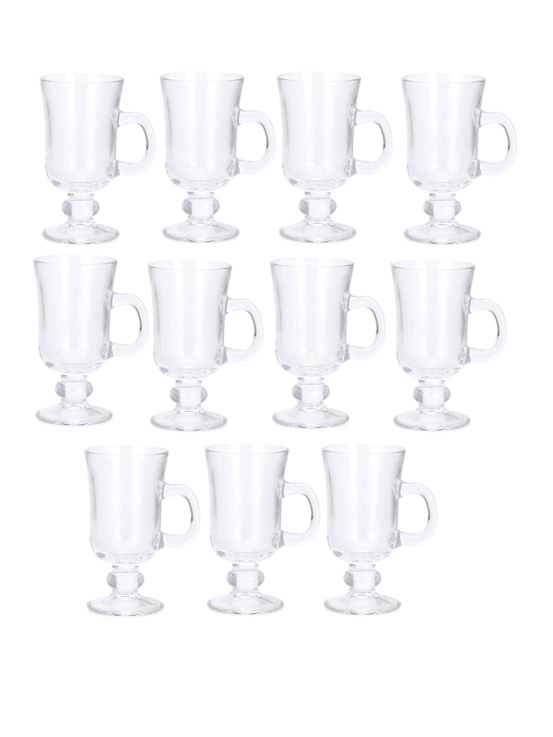 

1ST TIME Transparent 11 Pieces Dishwasher Safe Beer Glasses 200 ml Each